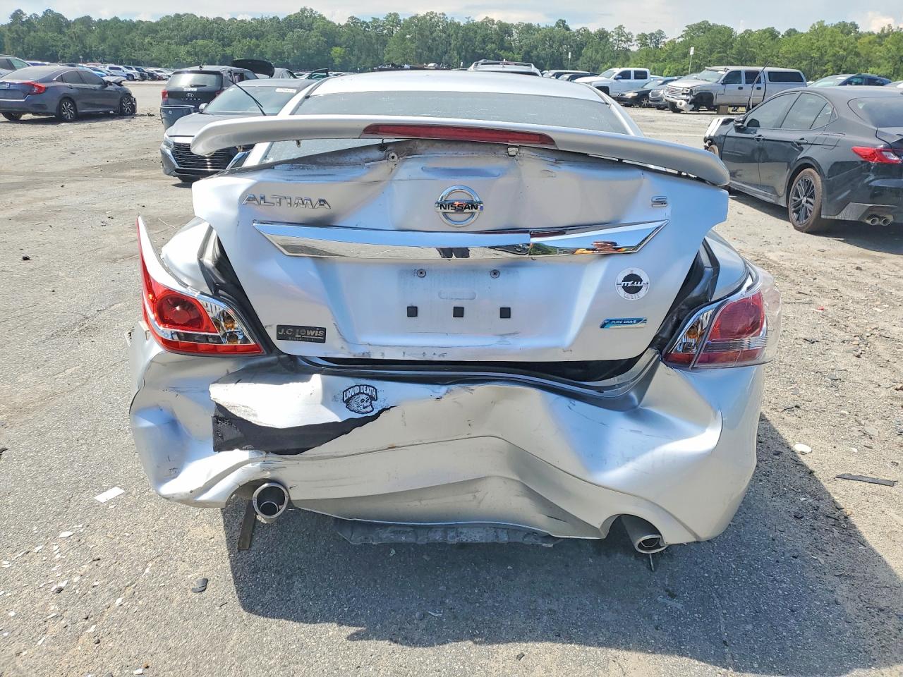 2014 Nissan Altima 2.5 S Silver vin: 1N4AL3AP8EC285602