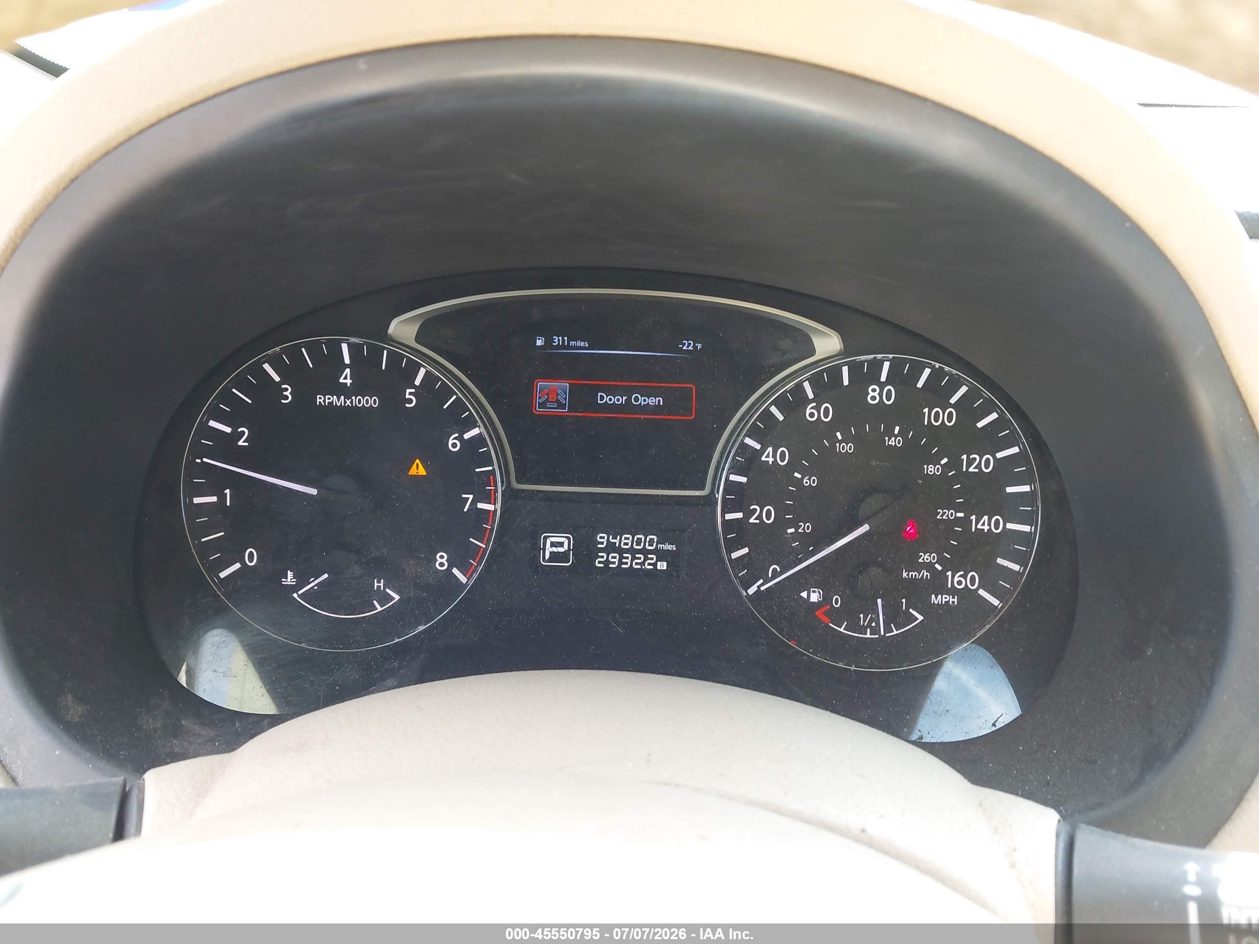 2014 Nissan Altima 2.5 Sl White vin: 1N4AL3AP8EC292436