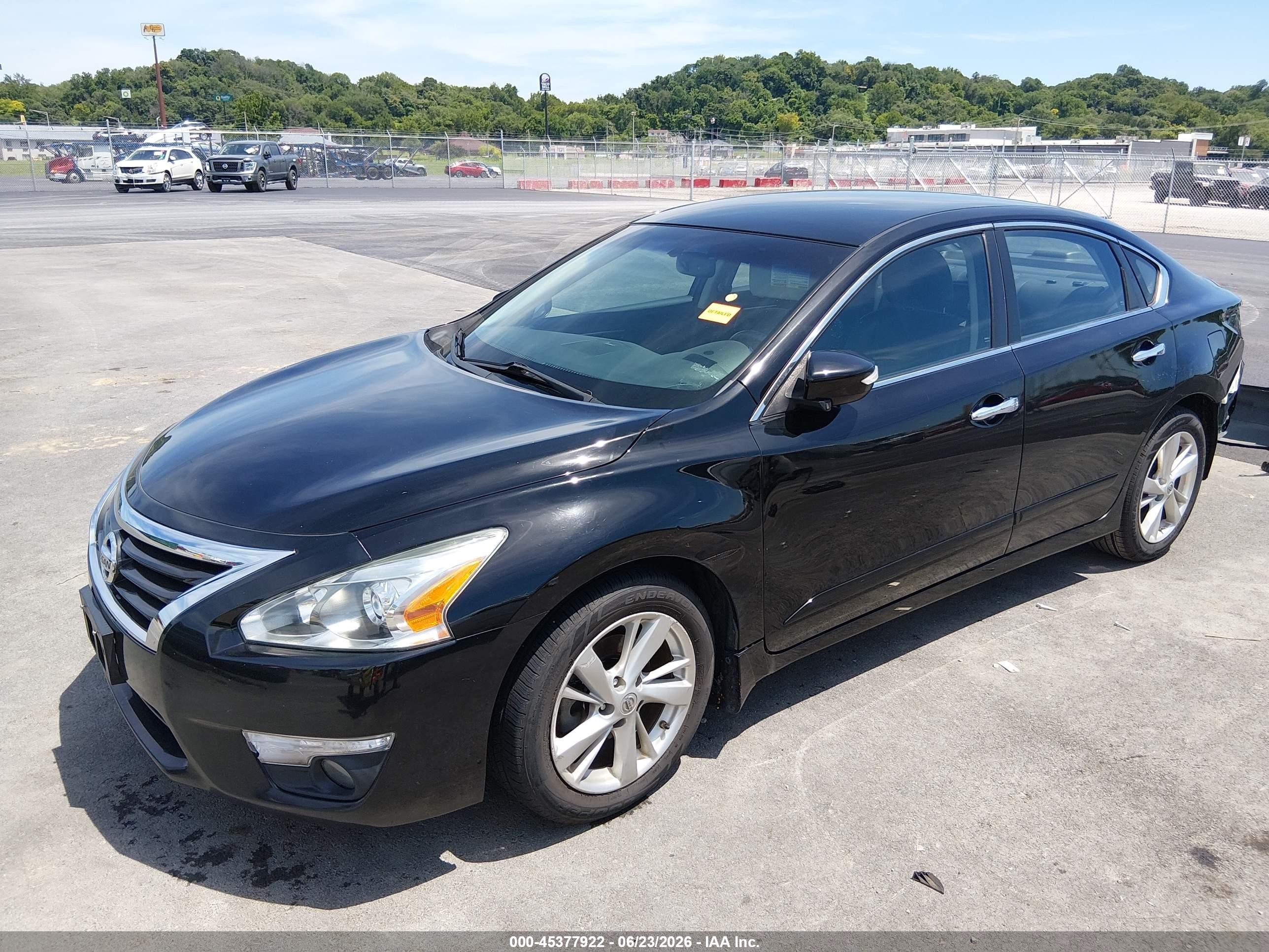 2014 Nissan Altima 2.5 Sl Black vin: 1N4AL3AP8EC293425