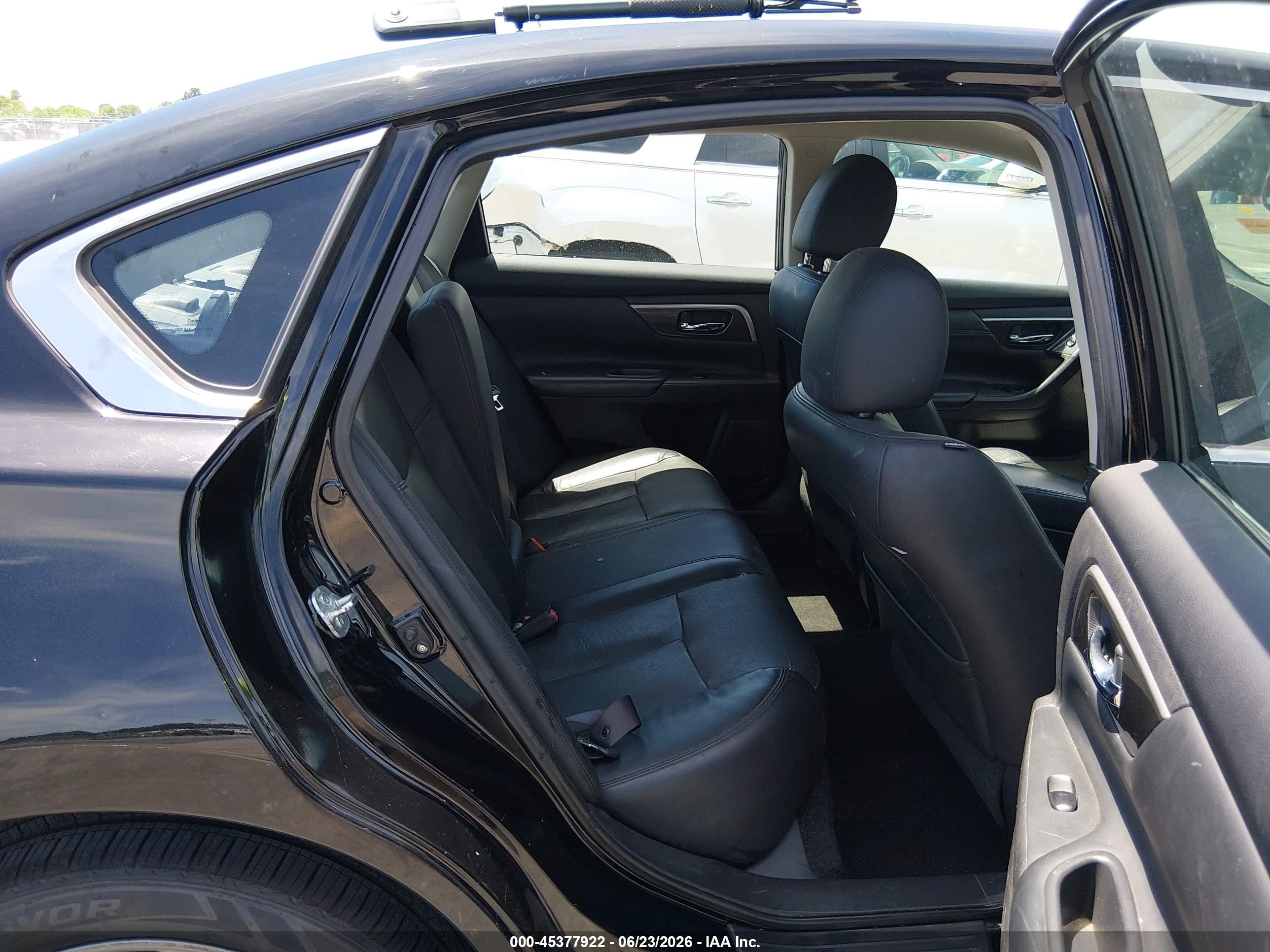 2014 Nissan Altima 2.5 Sl Black vin: 1N4AL3AP8EC293425