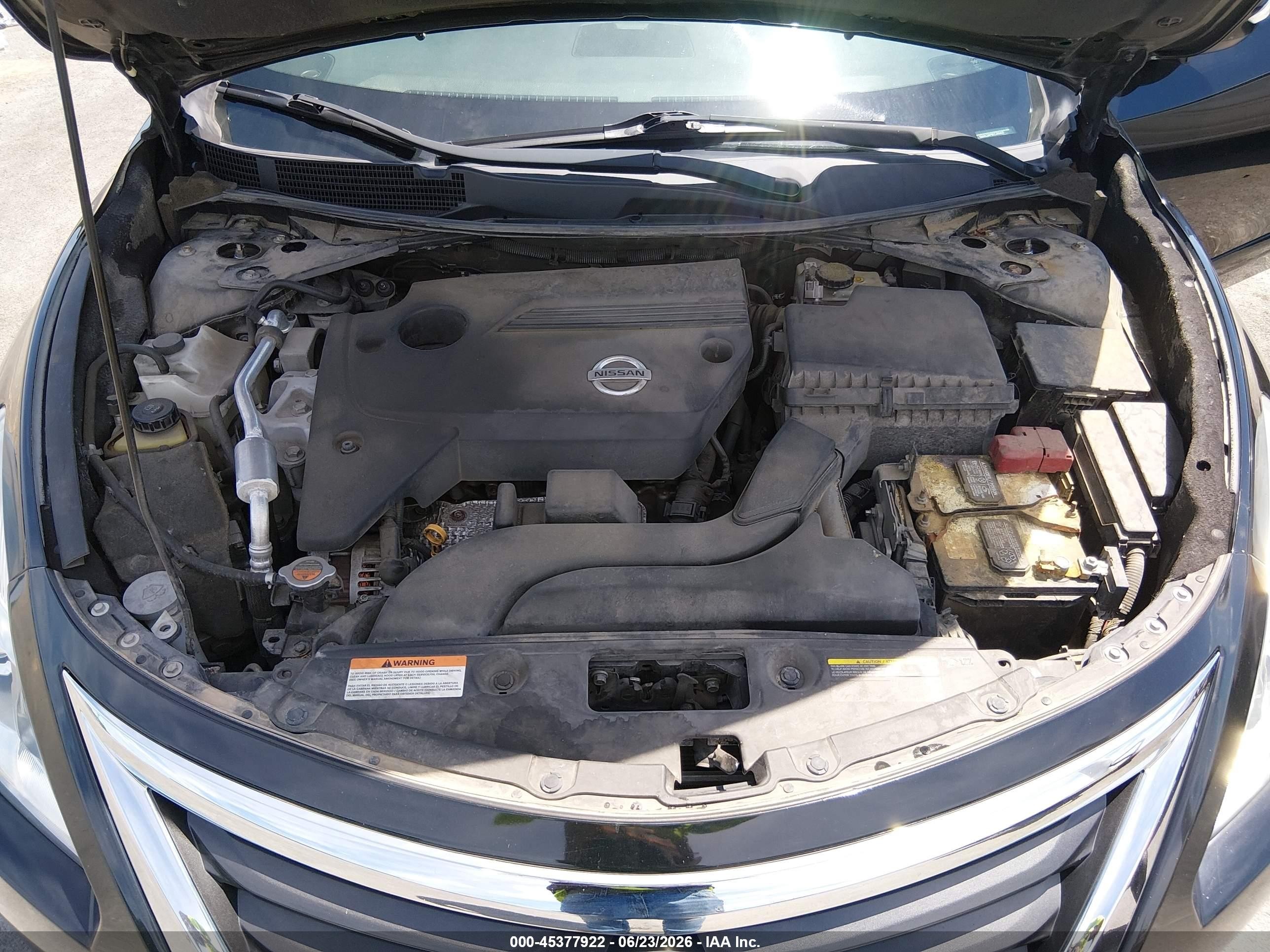2014 Nissan Altima 2.5 Sl Black vin: 1N4AL3AP8EC293425