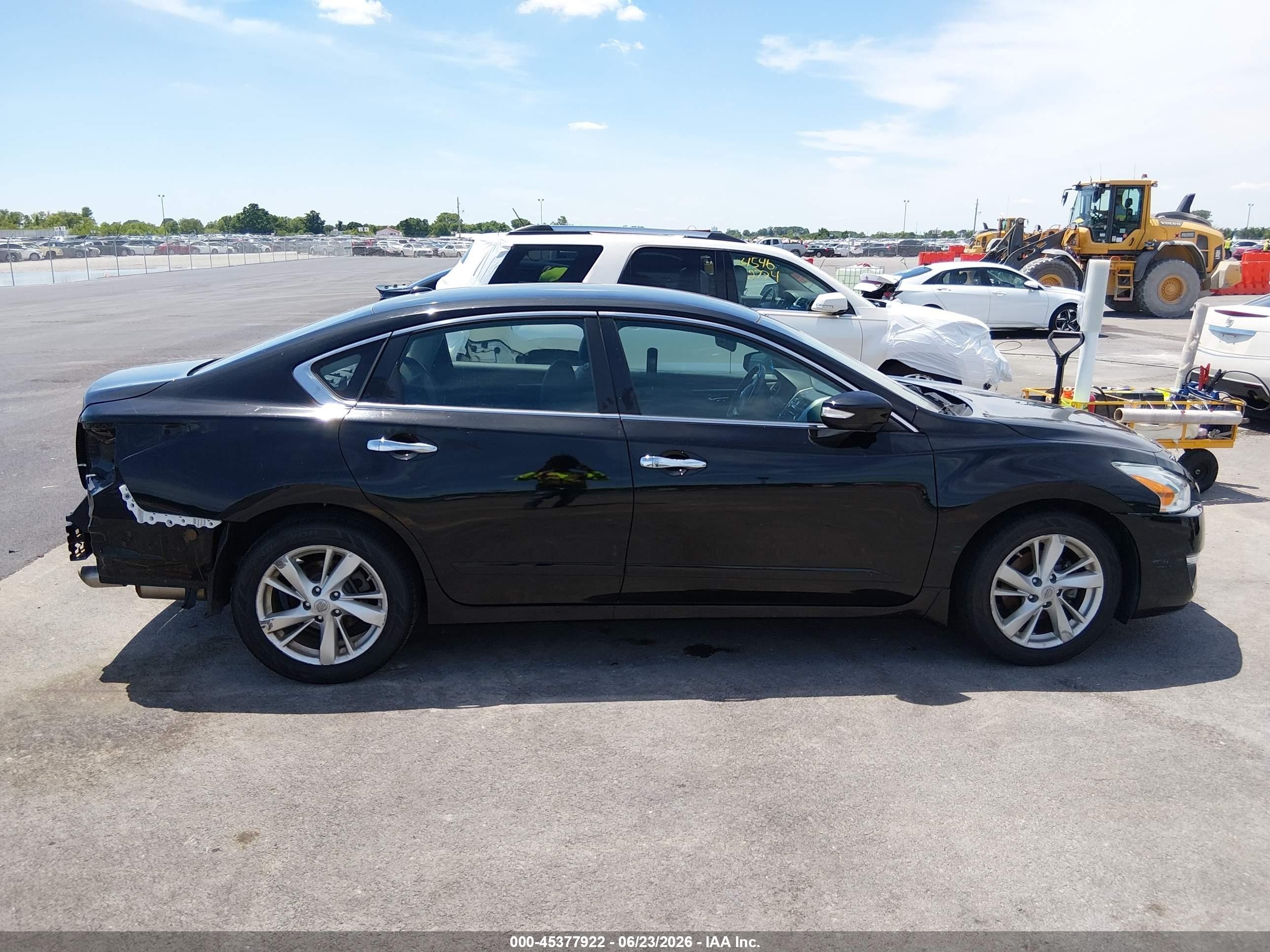2014 Nissan Altima 2.5 Sl Black vin: 1N4AL3AP8EC293425
