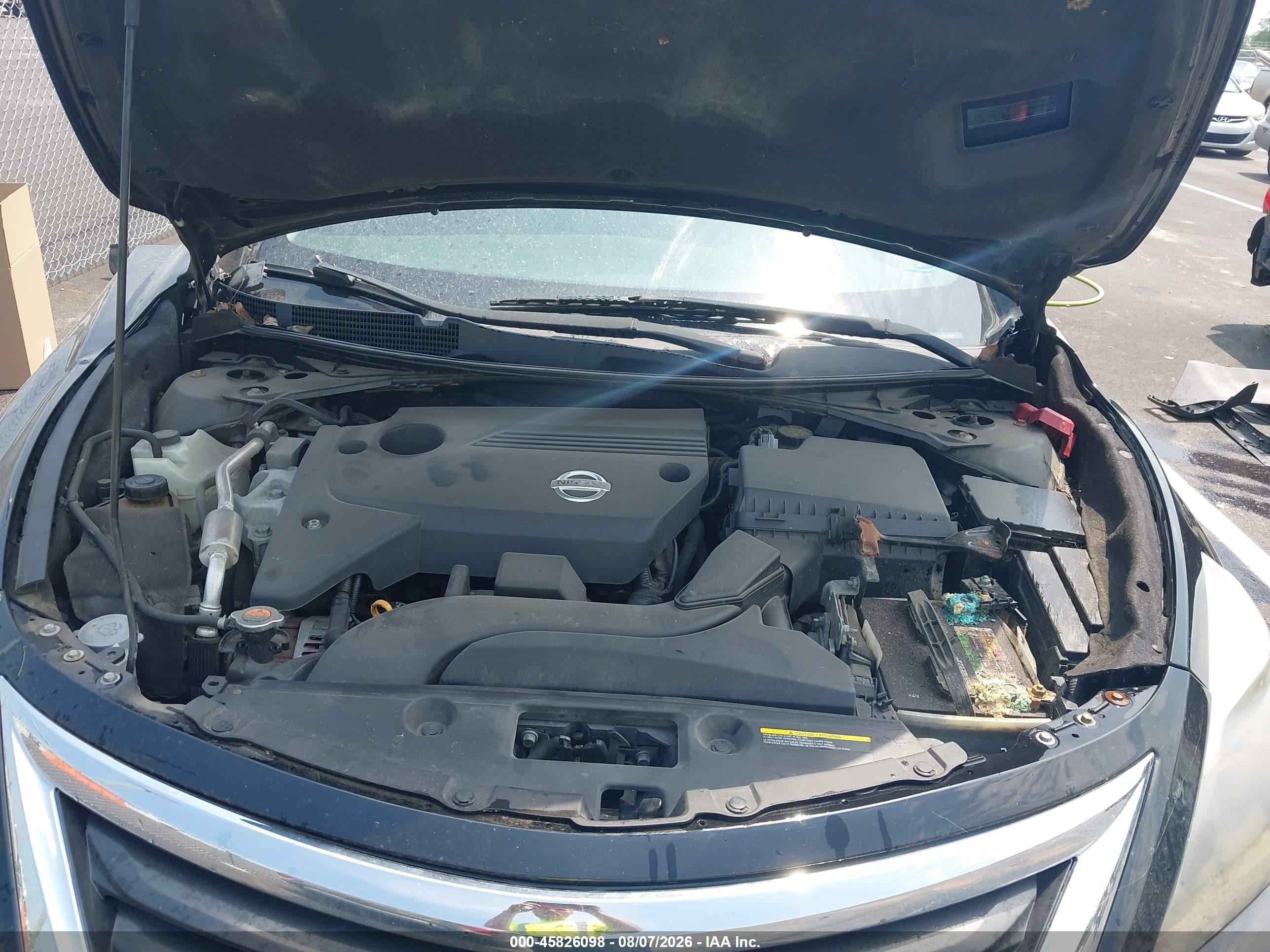 2014 Nissan Altima 2.5 Sv Black vin: 1N4AL3AP8EC298186