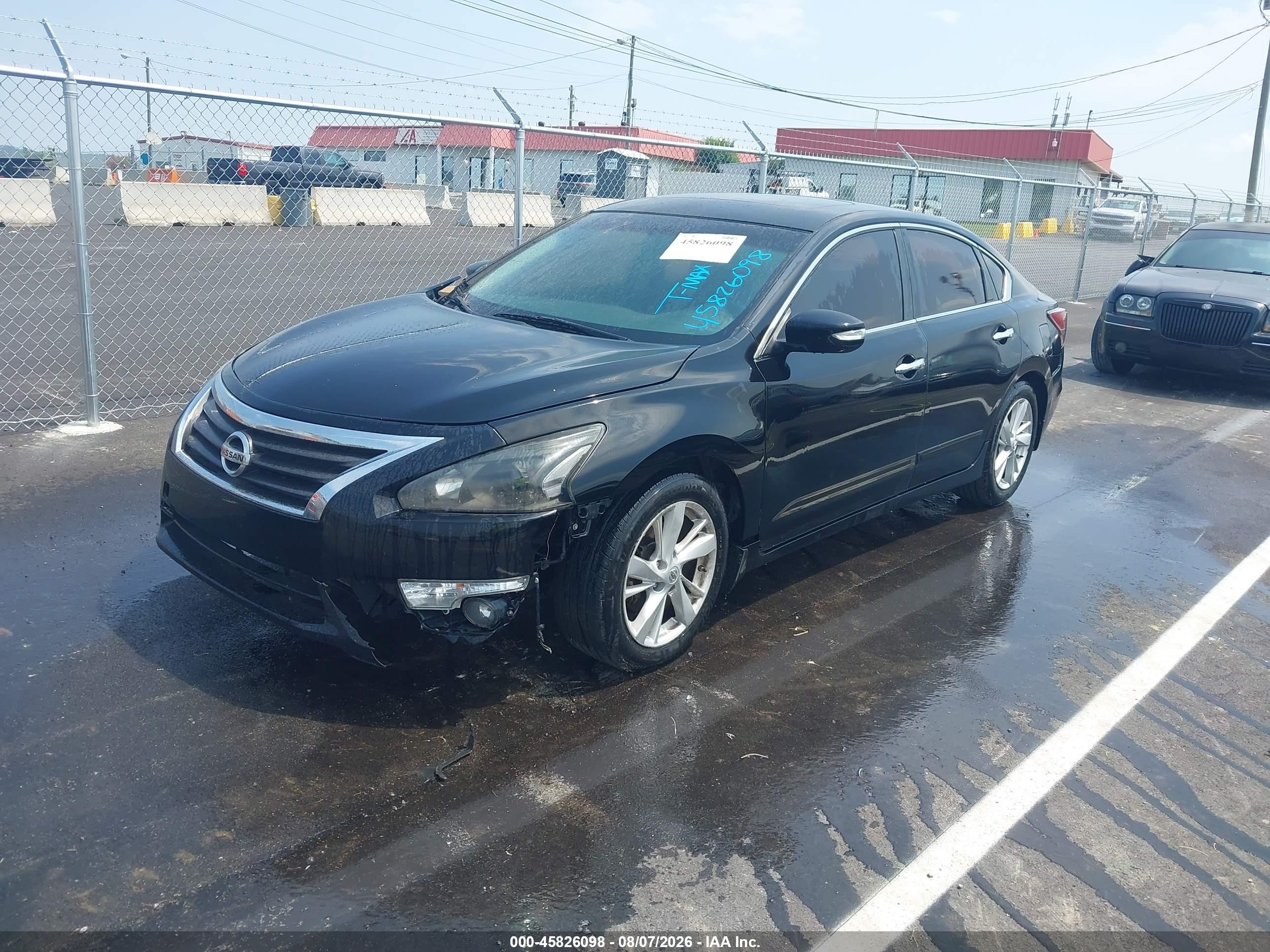 2014 Nissan Altima 2.5 Sv Black vin: 1N4AL3AP8EC298186