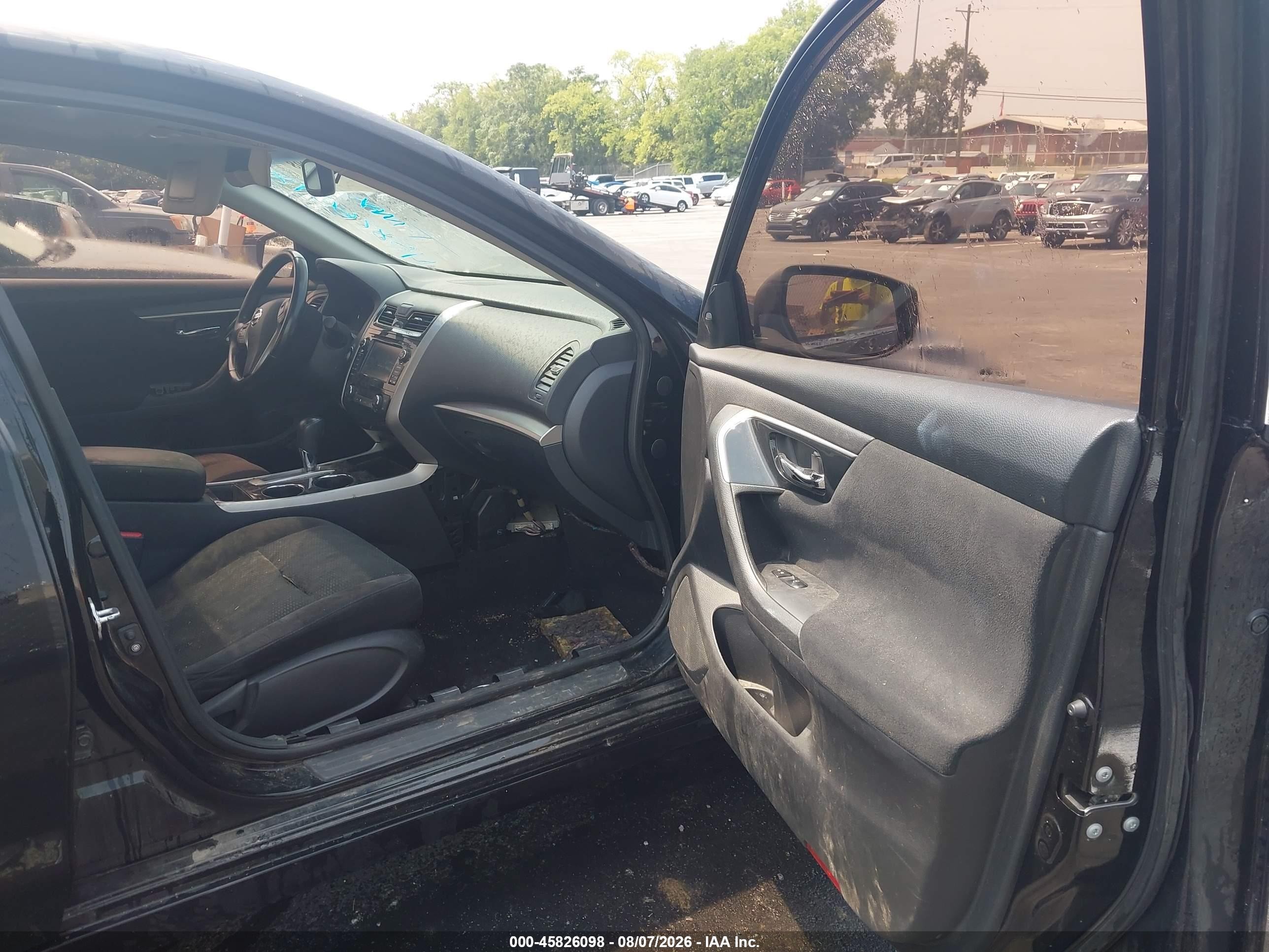 2014 Nissan Altima 2.5 Sv Black vin: 1N4AL3AP8EC298186