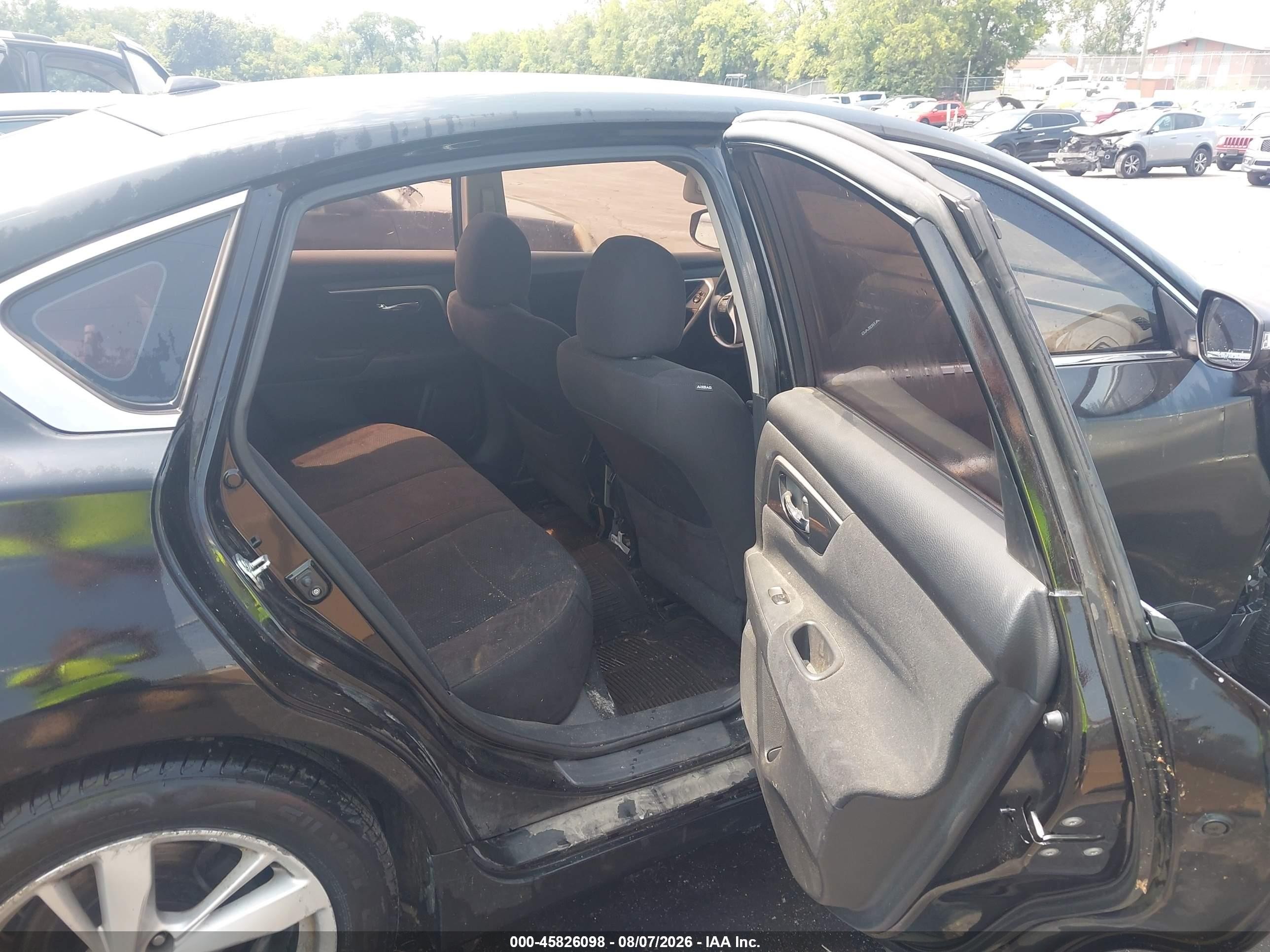 2014 Nissan Altima 2.5 Sv Black vin: 1N4AL3AP8EC298186