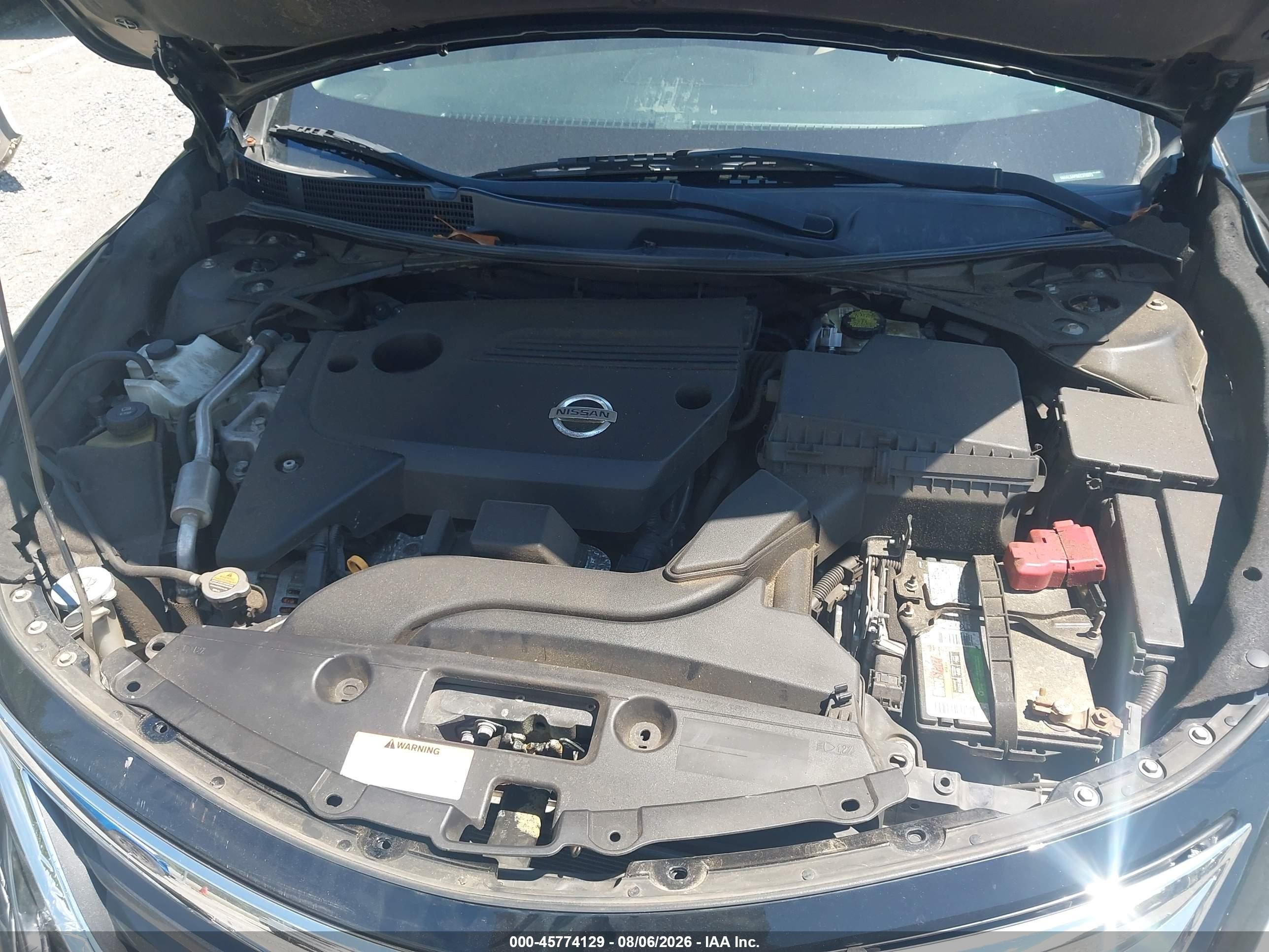2014 Nissan Altima 2.5 S Black vin: 1N4AL3AP8EC315973