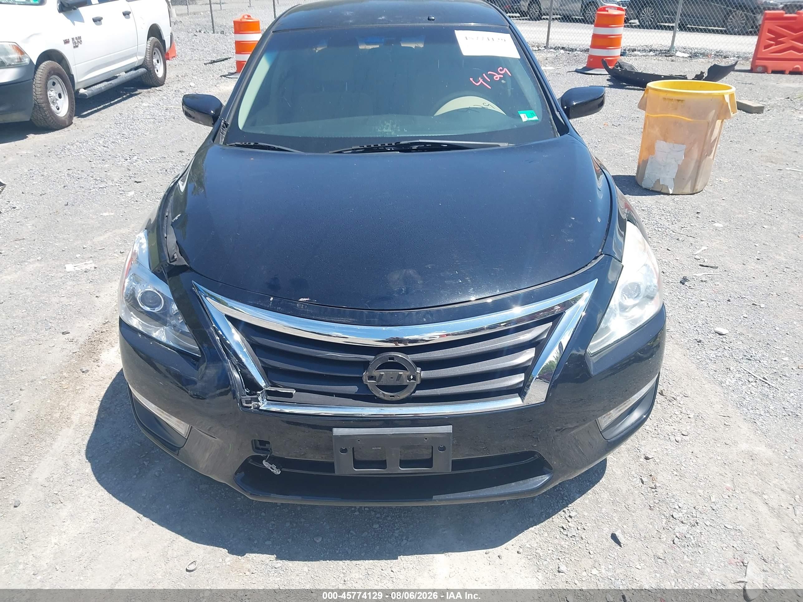 2014 Nissan Altima 2.5 S Black vin: 1N4AL3AP8EC315973