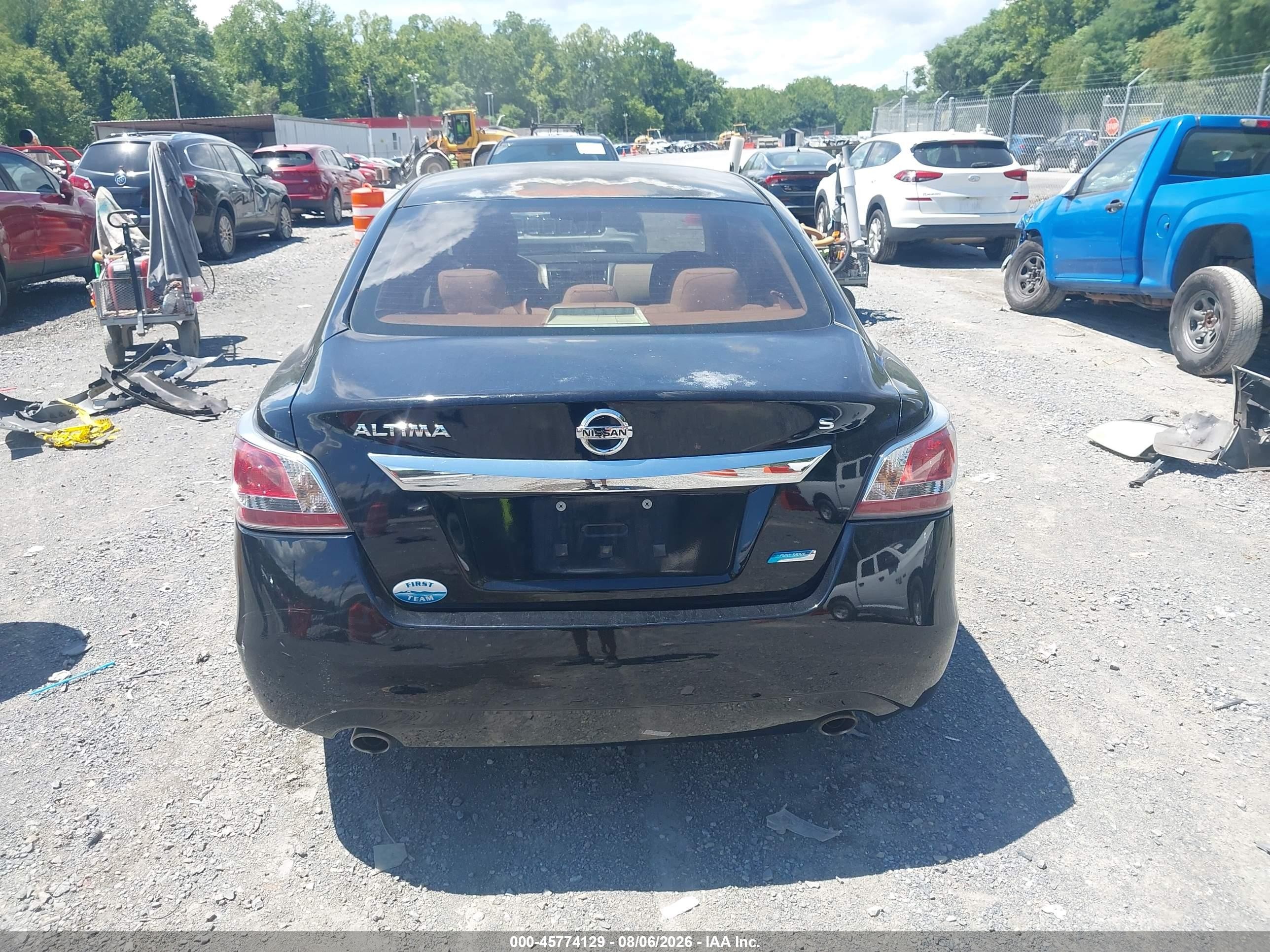 2014 Nissan Altima 2.5 S Black vin: 1N4AL3AP8EC315973