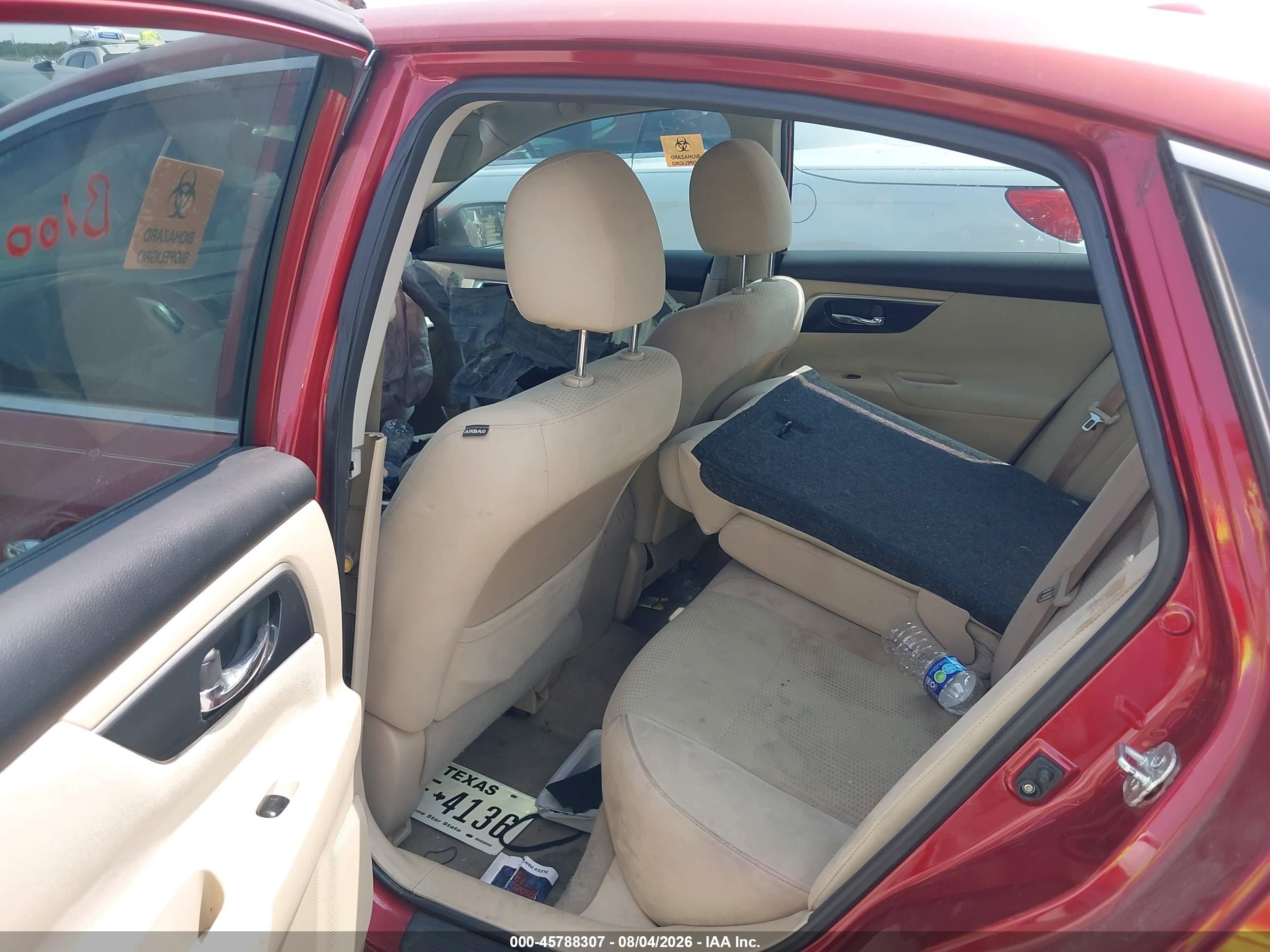 2014 Nissan Altima 2.5 Sv Burgundy vin: 1N4AL3AP8EC317254
