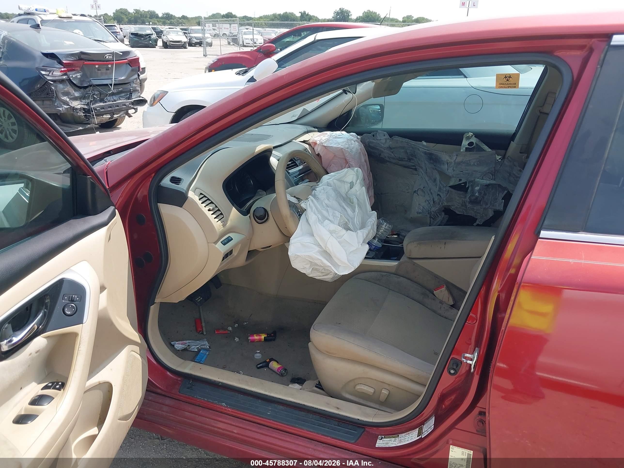 2014 Nissan Altima 2.5 Sv Burgundy vin: 1N4AL3AP8EC317254
