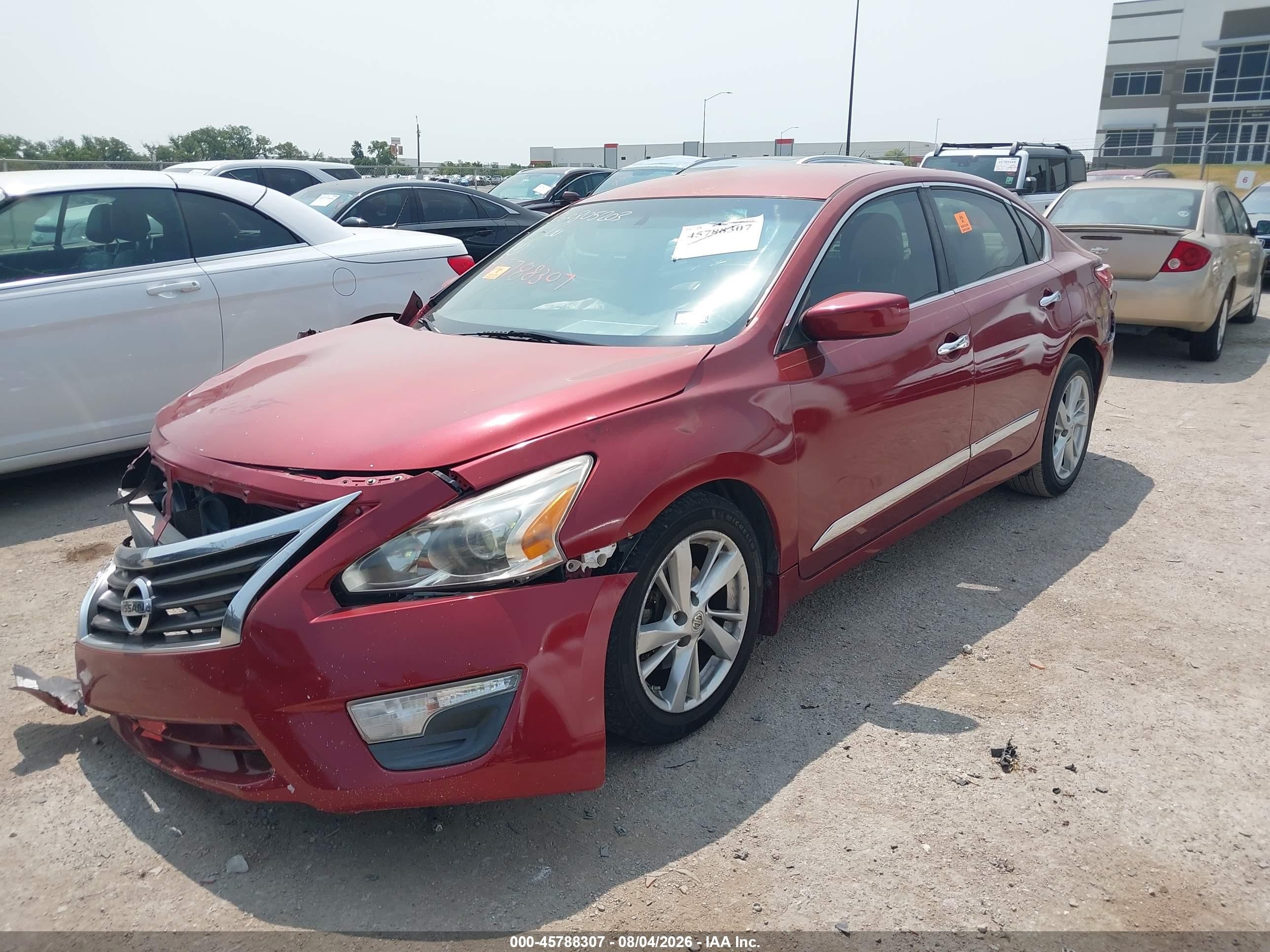 2014 Nissan Altima 2.5 Sv Burgundy vin: 1N4AL3AP8EC317254