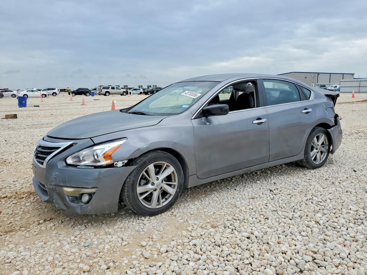 2014 Nissan Altima S Gray vin: 1N4AL3AP8EC318548