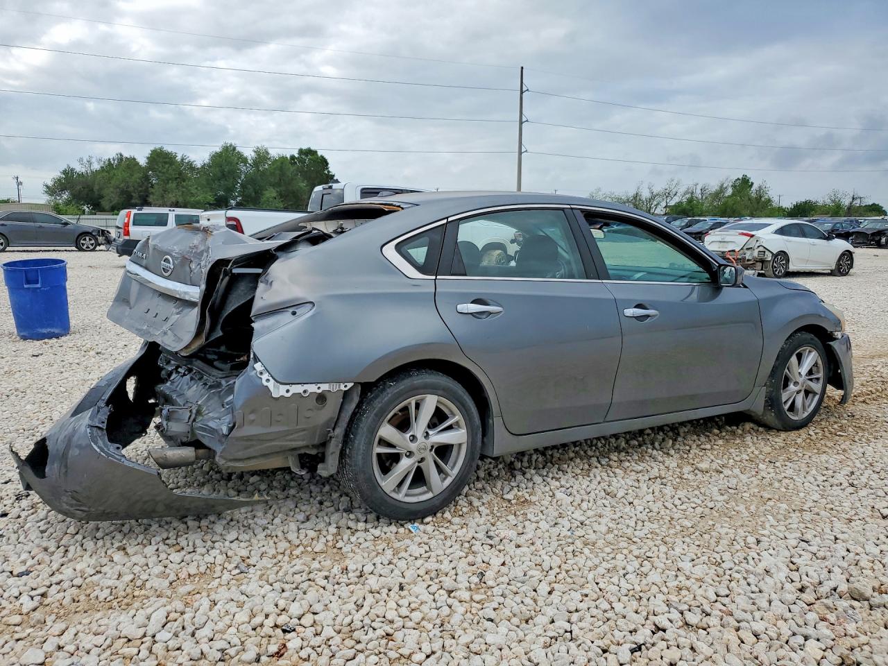 2014 Nissan Altima S Gray vin: 1N4AL3AP8EC318548