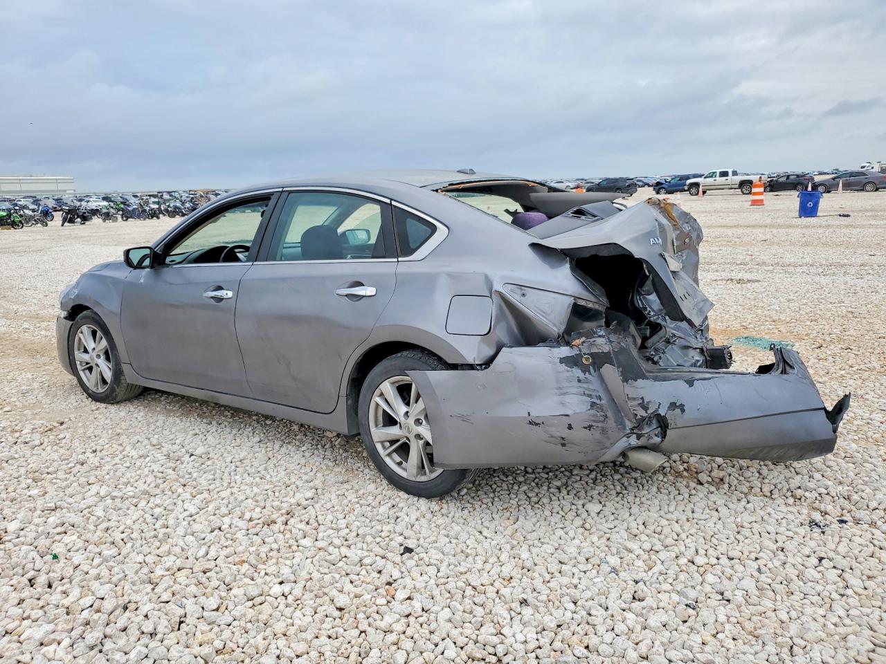 2014 Nissan Altima S Gray vin: 1N4AL3AP8EC318548