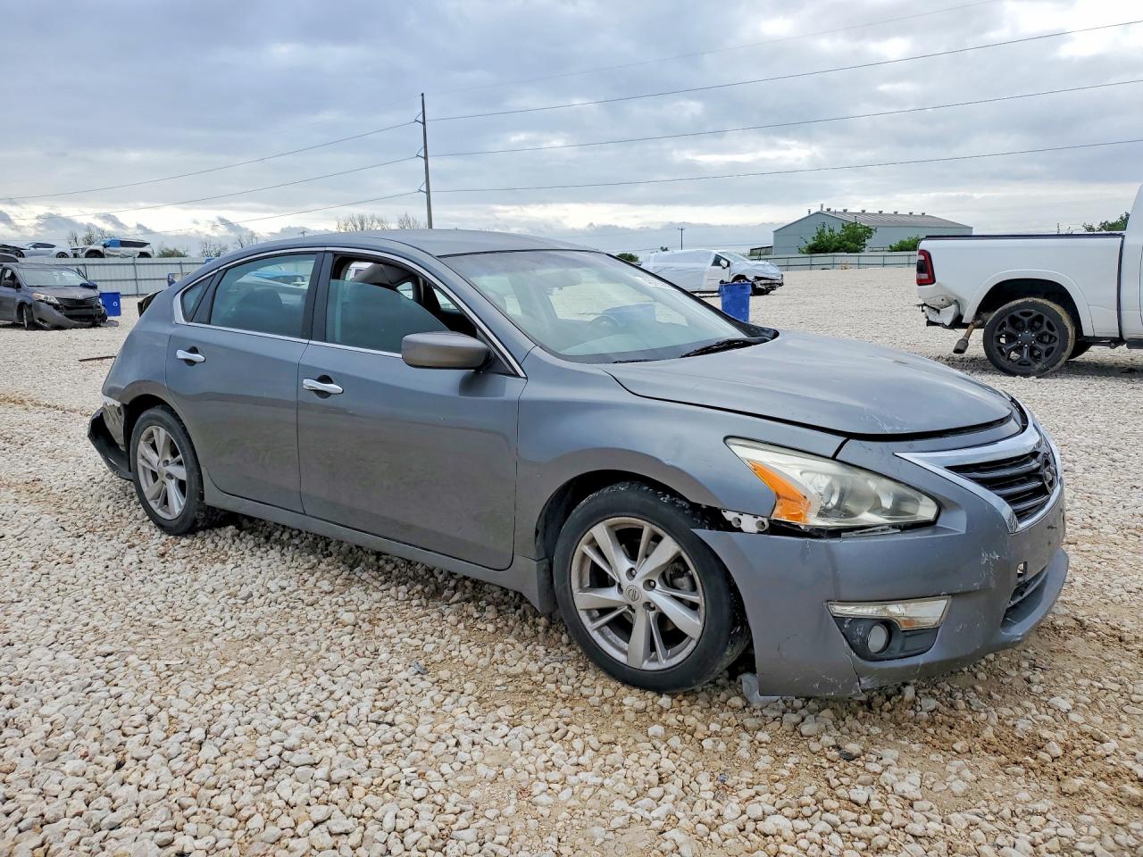 2014 Nissan Altima S Gray vin: 1N4AL3AP8EC318548