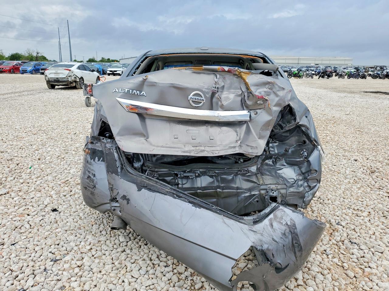 2014 Nissan Altima S Gray vin: 1N4AL3AP8EC318548