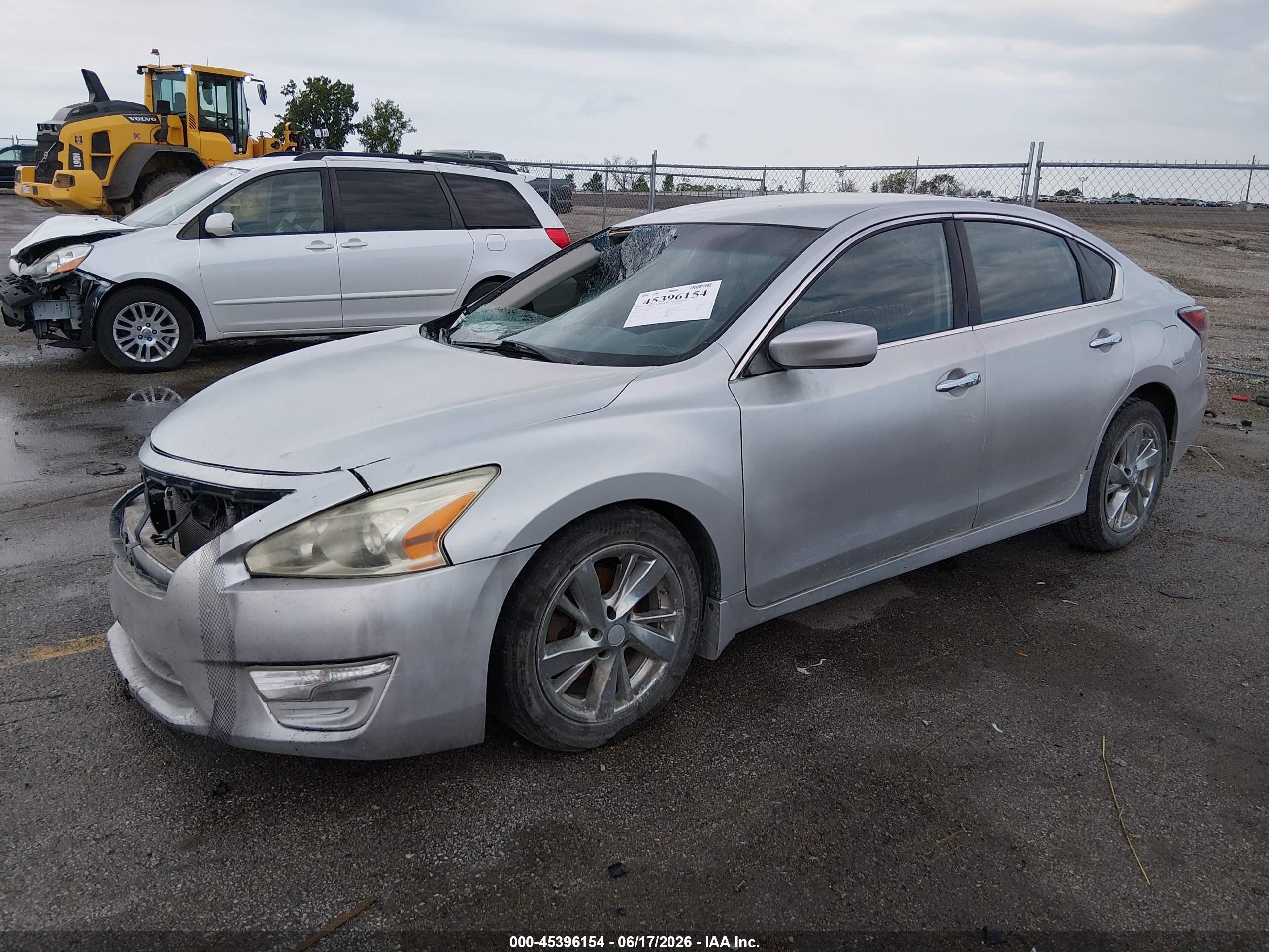 2014 Nissan Altima 2.5 Sv Silver vin: 1N4AL3AP8EC326813