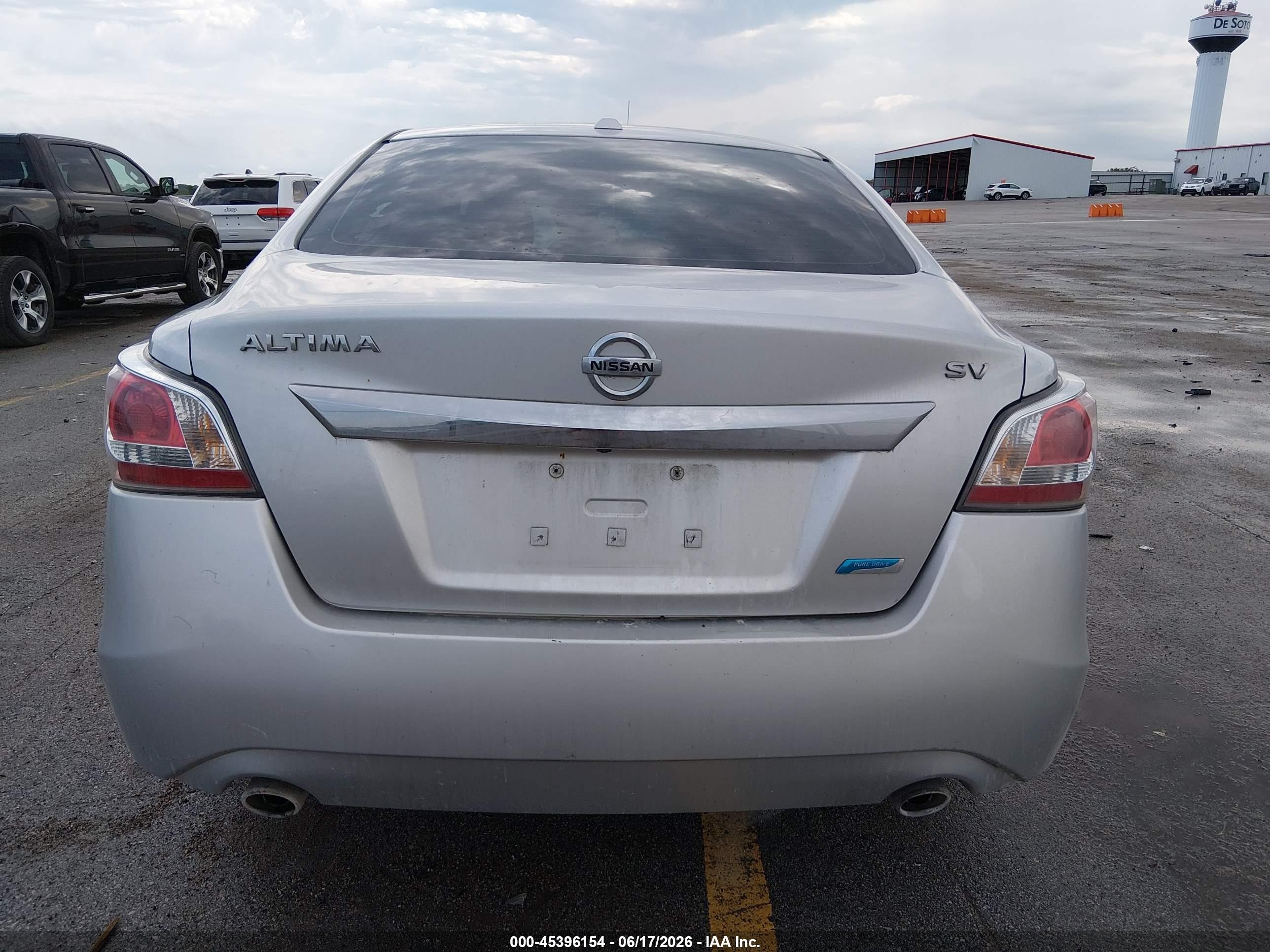 2014 Nissan Altima 2.5 Sv Silver vin: 1N4AL3AP8EC326813