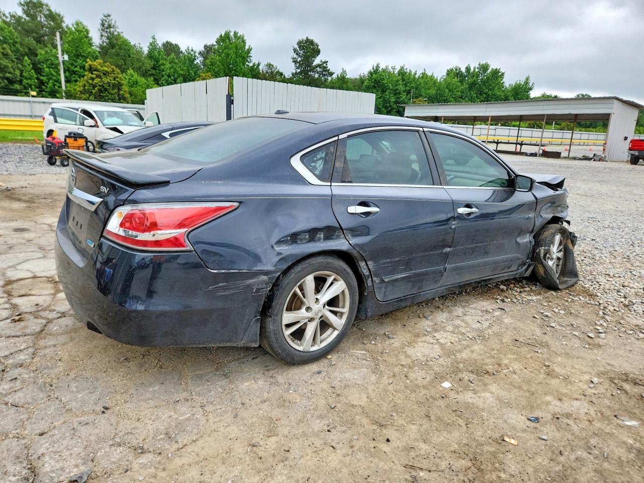 2014 Nissan Altima 2.5 Sv Blue vin: 1N4AL3AP8EC328027