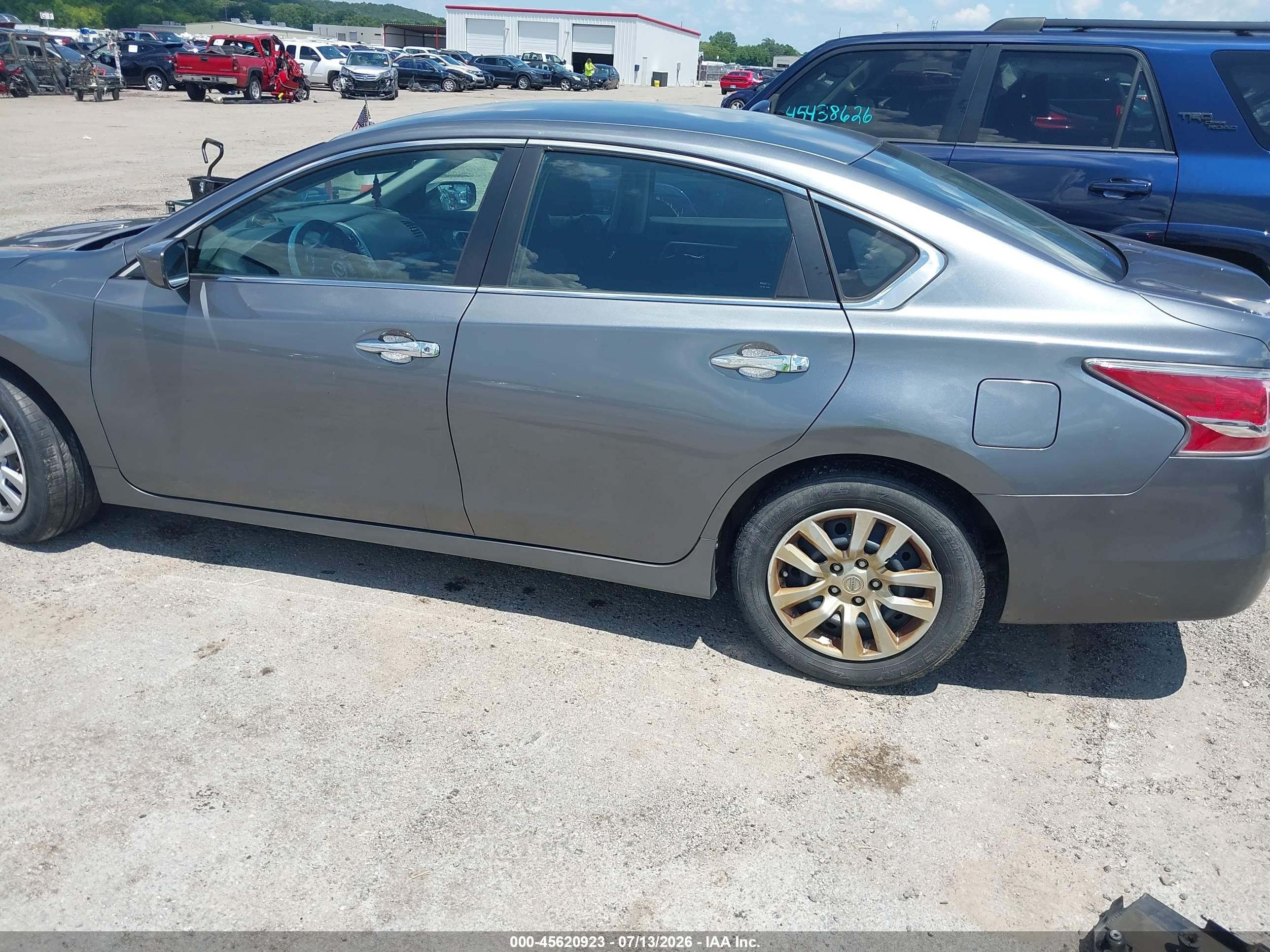 2014 Nissan Altima 2.5/2.5 S/2.5 Sl/2.5 Sv Gray vin: 1N4AL3AP8EC407780
