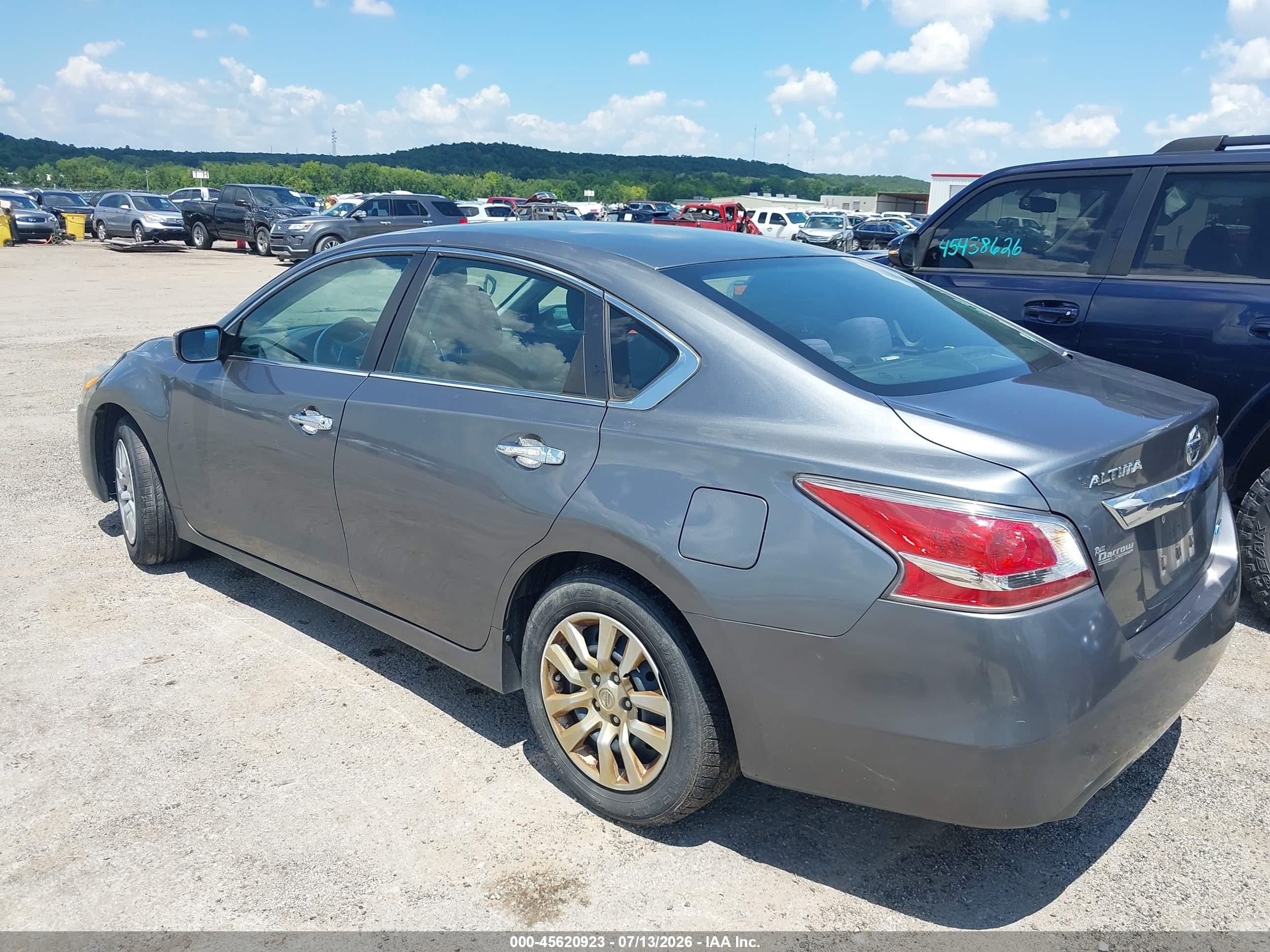 2014 Nissan Altima 2.5/2.5 S/2.5 Sl/2.5 Sv Gray vin: 1N4AL3AP8EC407780