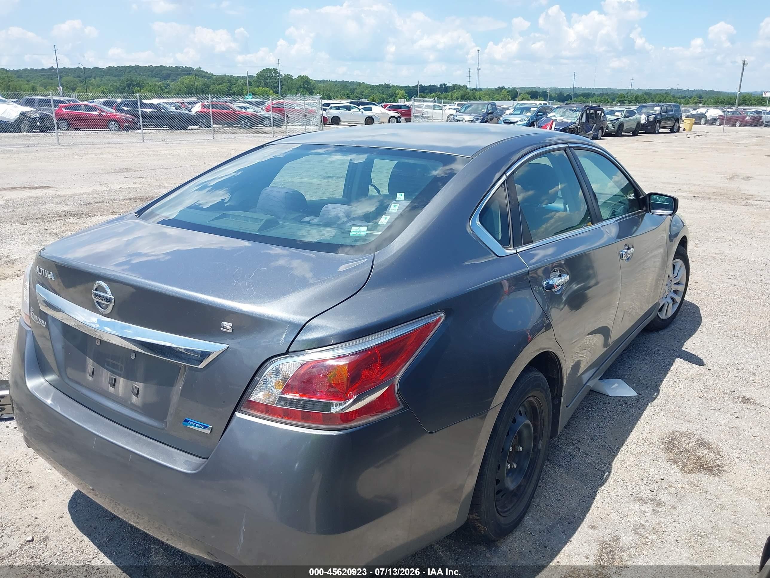 2014 Nissan Altima 2.5/2.5 S/2.5 Sl/2.5 Sv Gray vin: 1N4AL3AP8EC407780