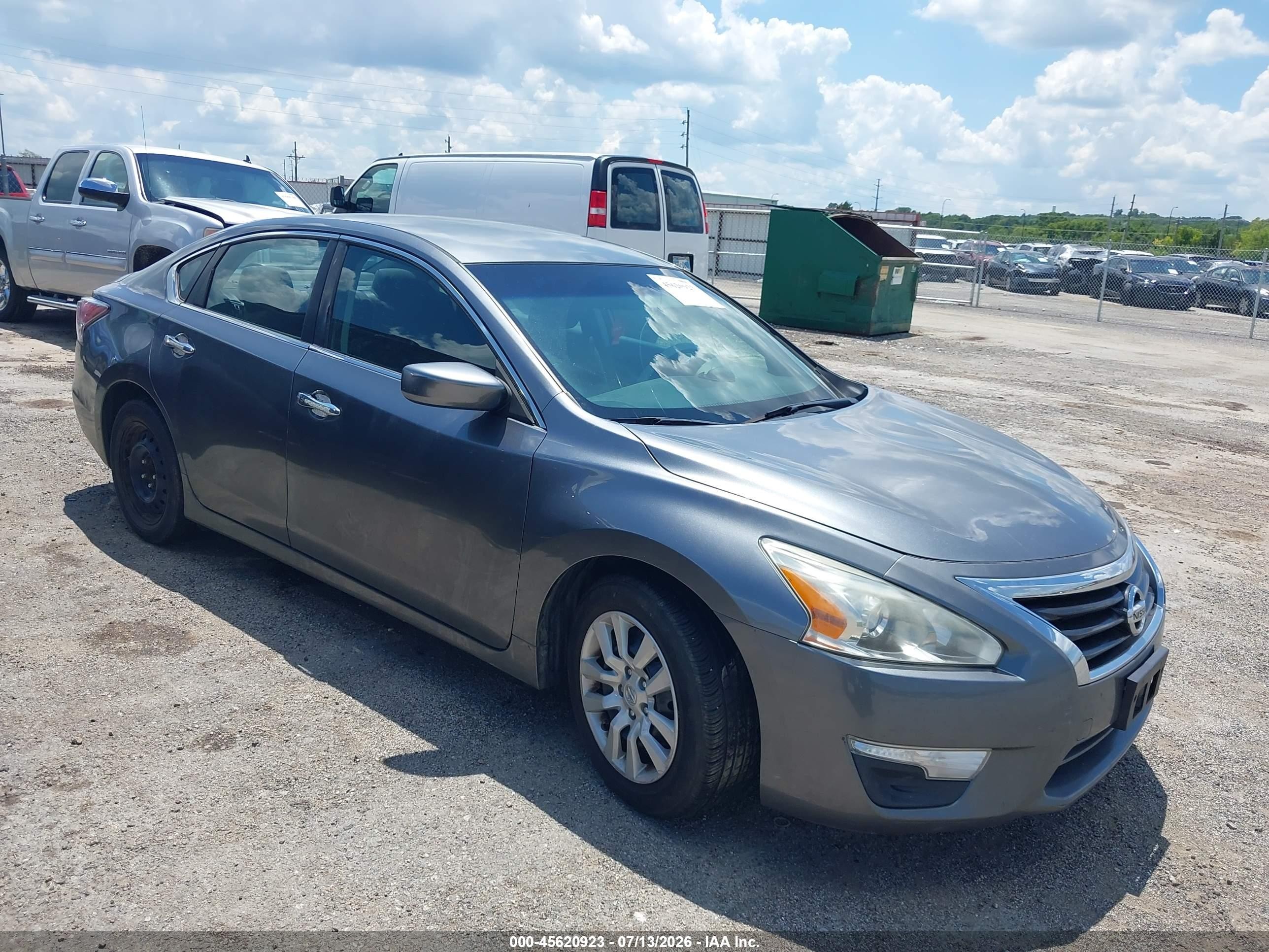 2014 Nissan Altima 2.5/2.5 S/2.5 Sl/2.5 Sv Gray vin: 1N4AL3AP8EC407780