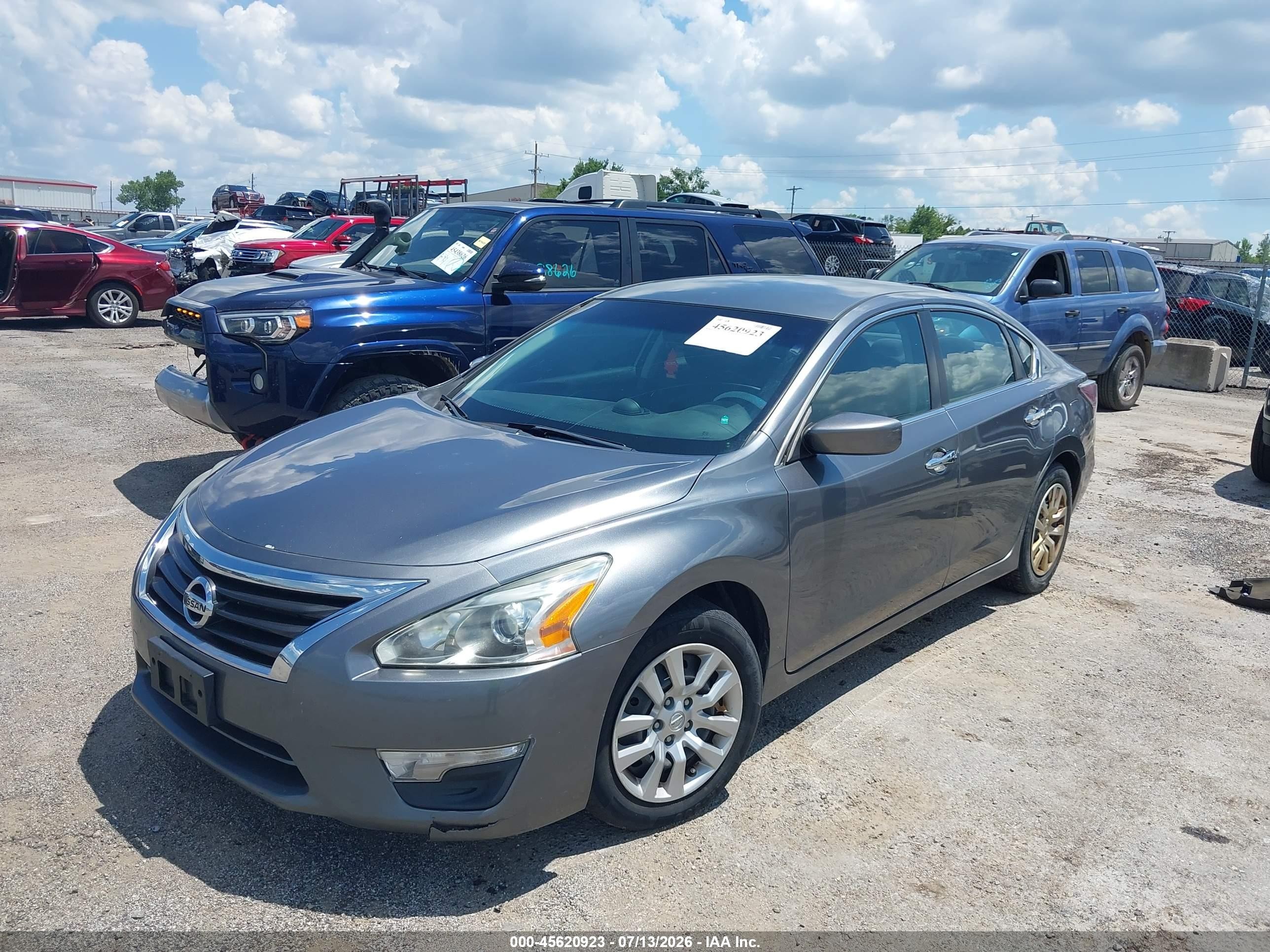 2014 Nissan Altima 2.5/2.5 S/2.5 Sl/2.5 Sv Gray vin: 1N4AL3AP8EC407780