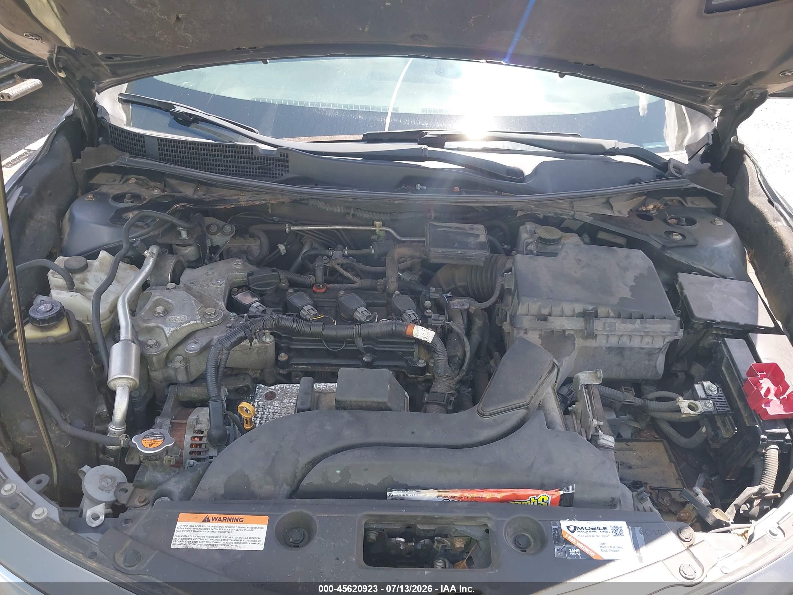 2014 Nissan Altima 2.5/2.5 S/2.5 Sl/2.5 Sv Gray vin: 1N4AL3AP8EC407780