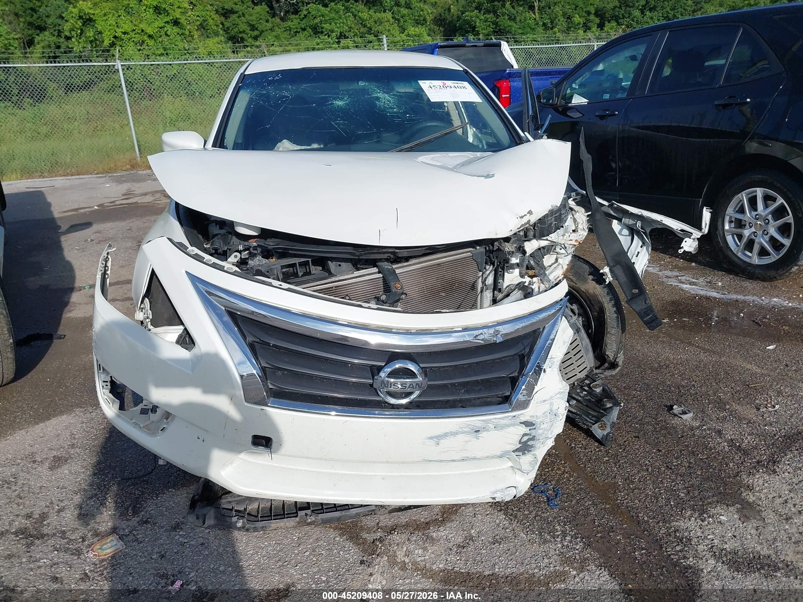 2014 Nissan Altima 2.5 White vin: 1N4AL3AP8EC408475