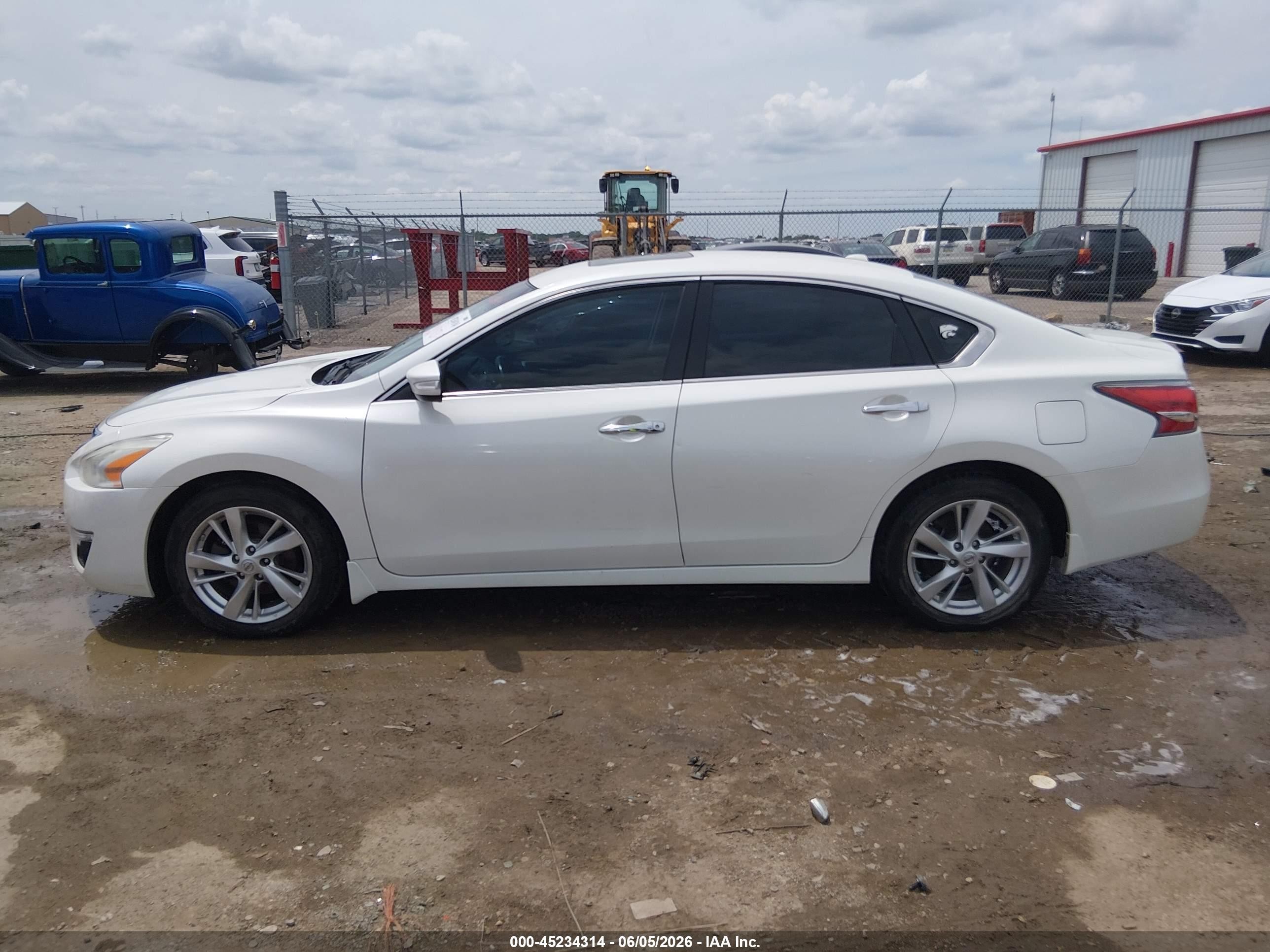 2014 Nissan Altima 2.5 Sl White vin: 1N4AL3AP8EC409285