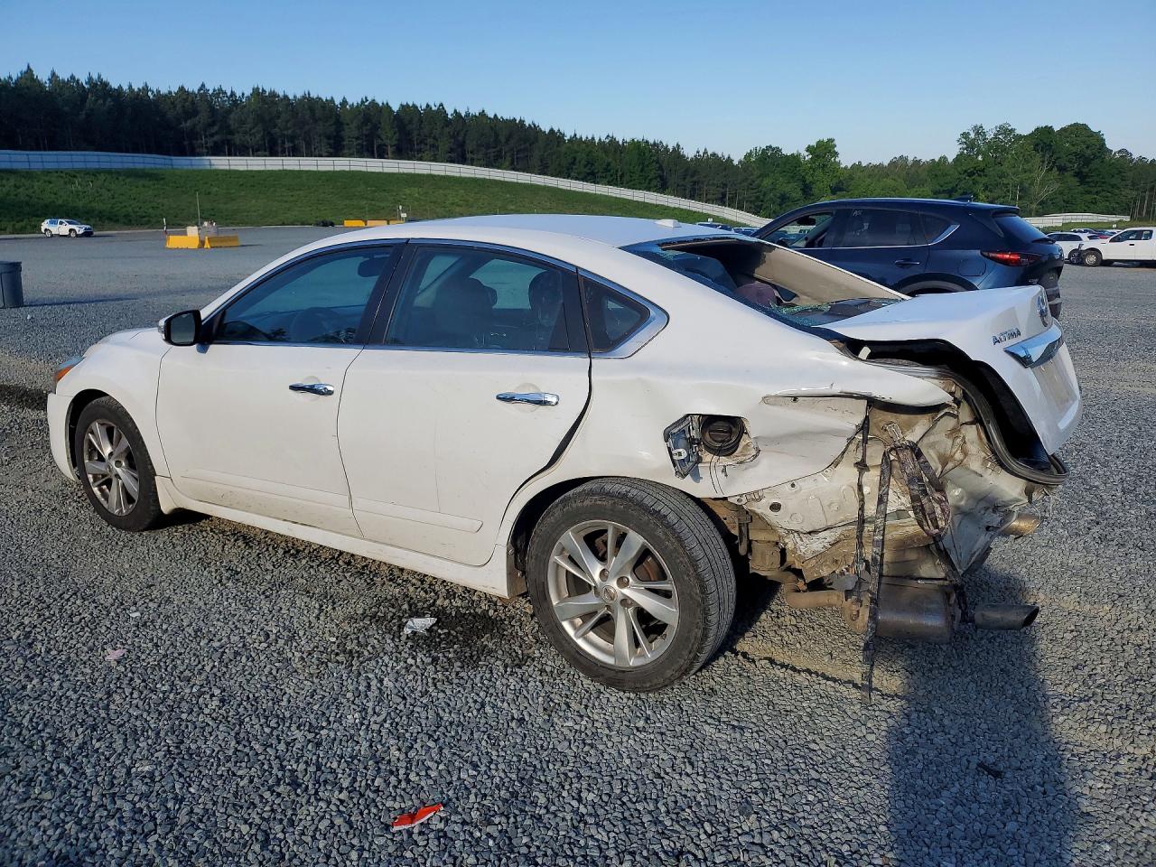 2014 Nissan Altima 2.5 Sv Белый vin: 1N4AL3AP8EC416107
