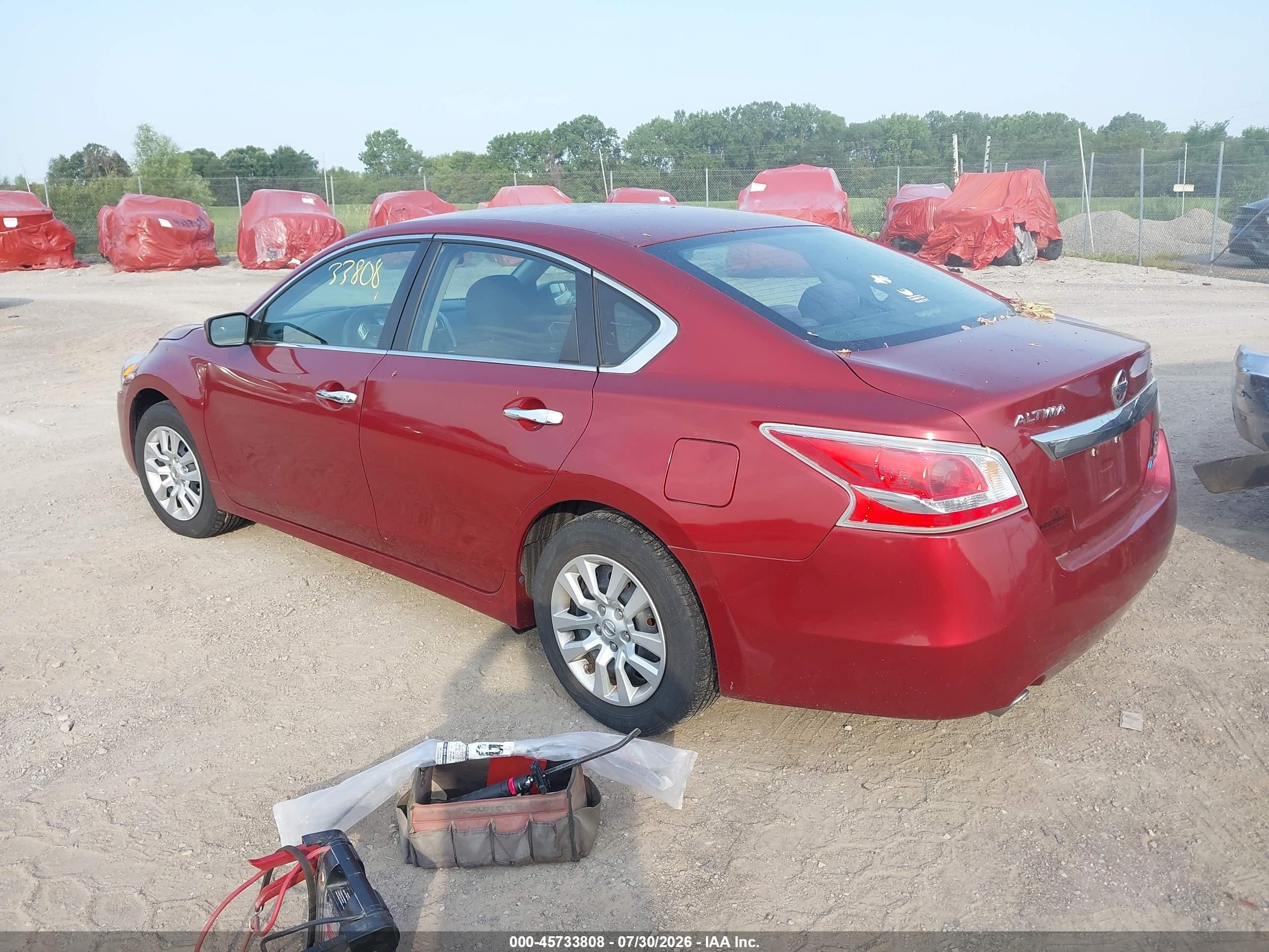 2014 Nissan Altima 2.5/2.5 S/2.5 Sl/2.5 Sv Red vin: 1N4AL3AP8EC421341
