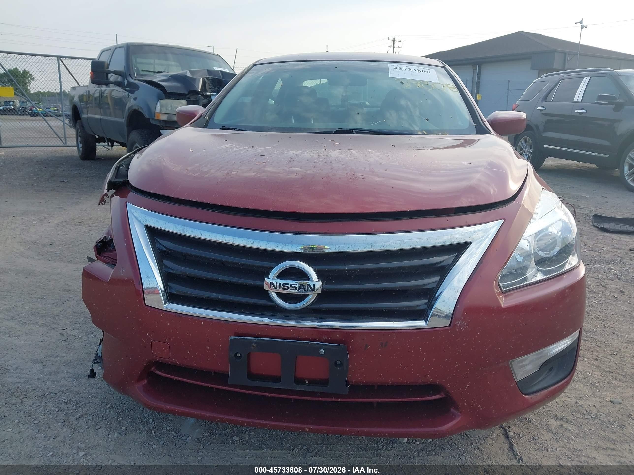 2014 Nissan Altima 2.5/2.5 S/2.5 Sl/2.5 Sv Red vin: 1N4AL3AP8EC421341