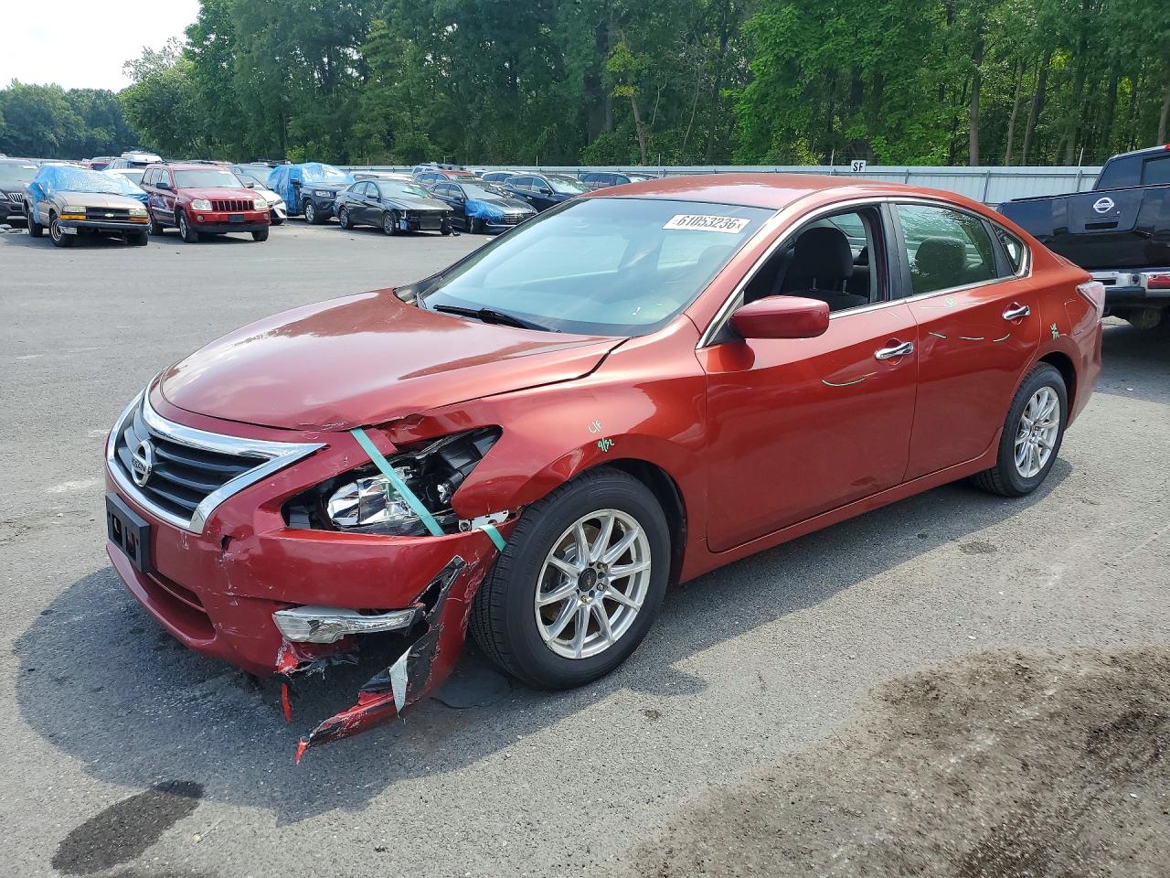 2014 Nissan Altima 2.5 S Red vin: 1N4AL3AP8EC424367
