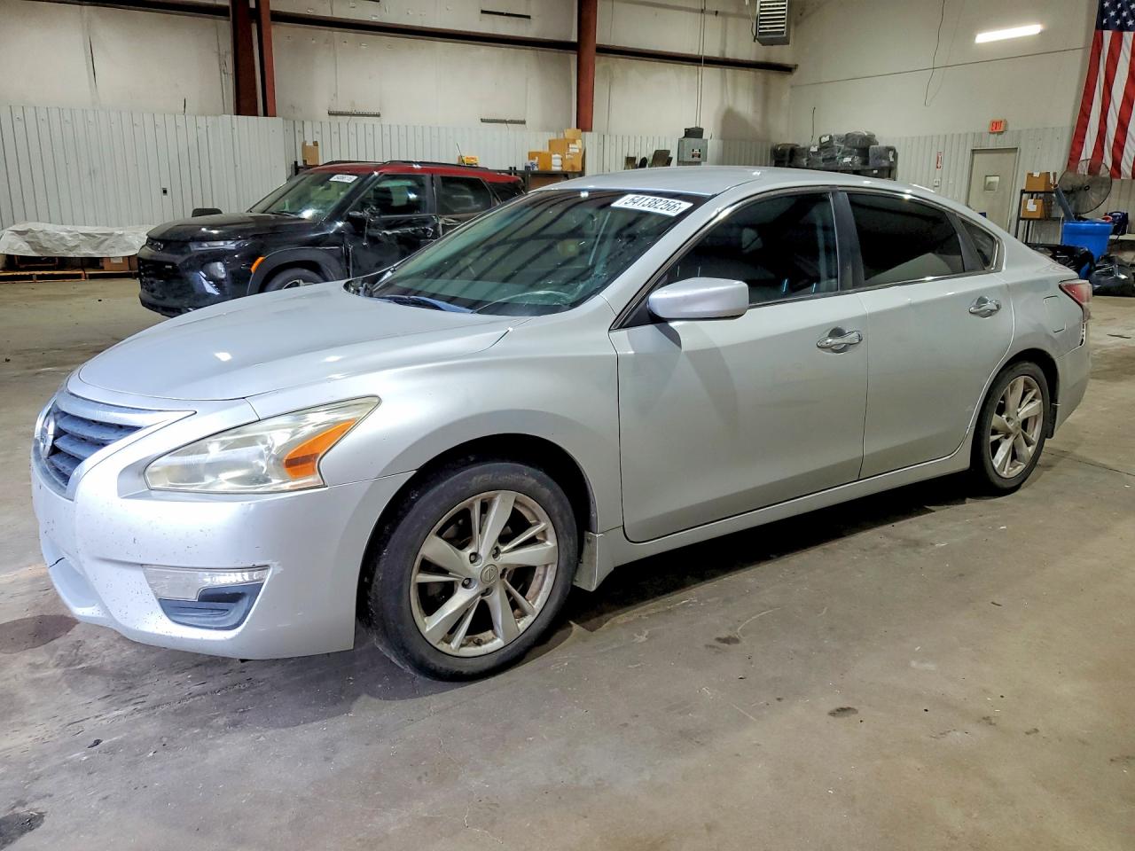 2014 Nissan Altima 2.5 Sv Серебряный vin: 1N4AL3AP8EC902481