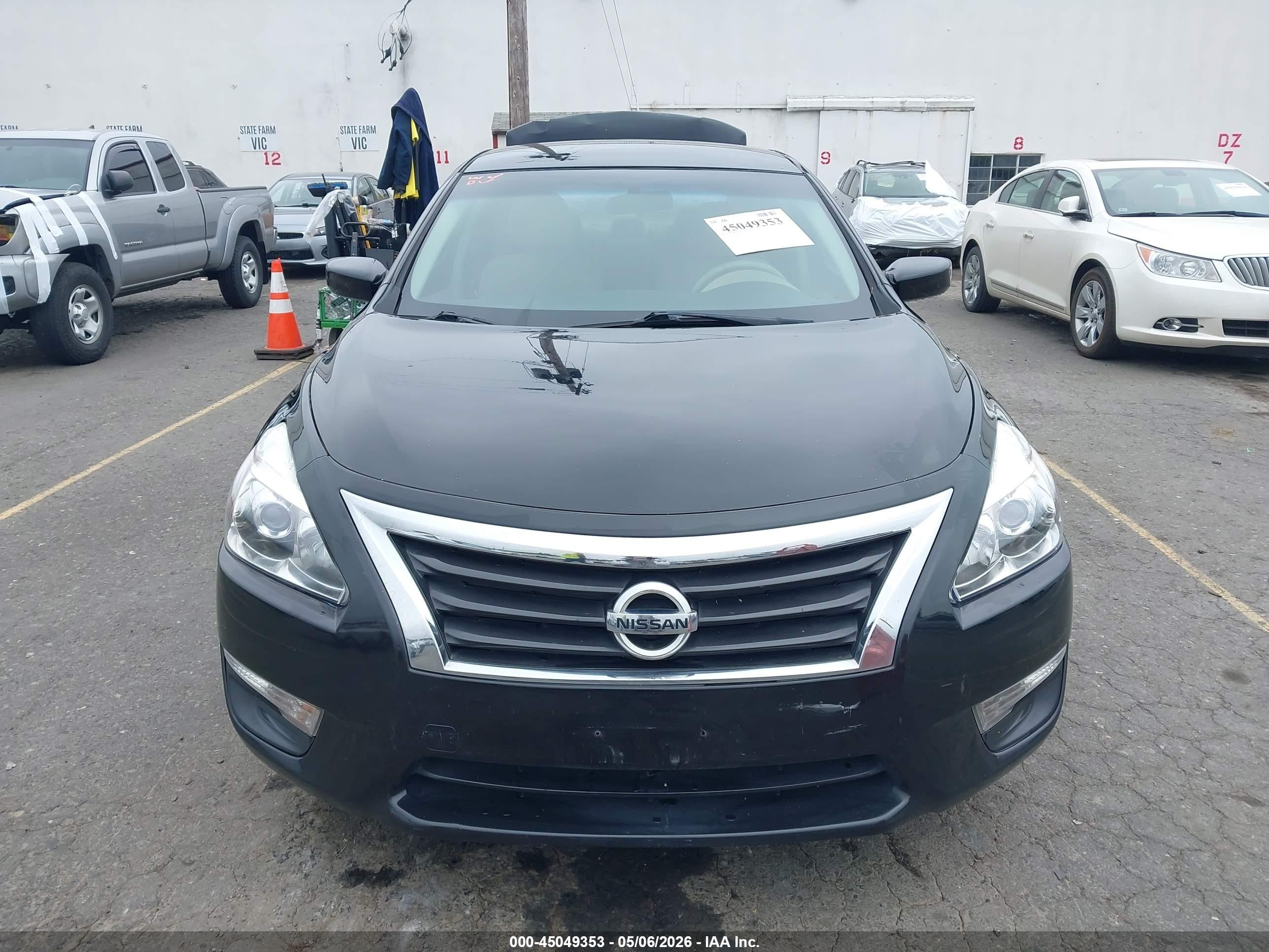 2014 Nissan Altima 2.5 S Black vin: 1N4AL3AP8EN200102