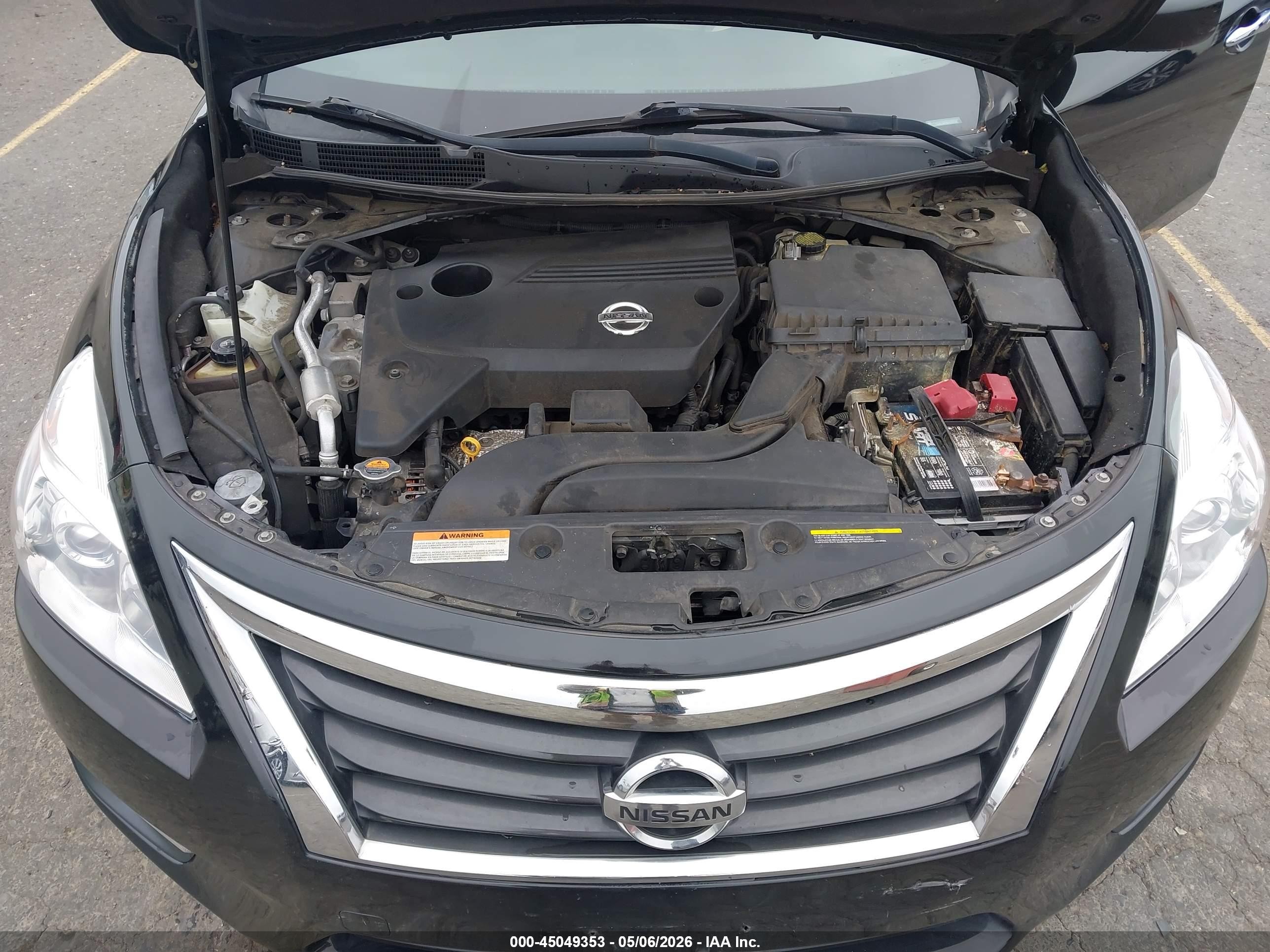 2014 Nissan Altima 2.5 S Black vin: 1N4AL3AP8EN200102