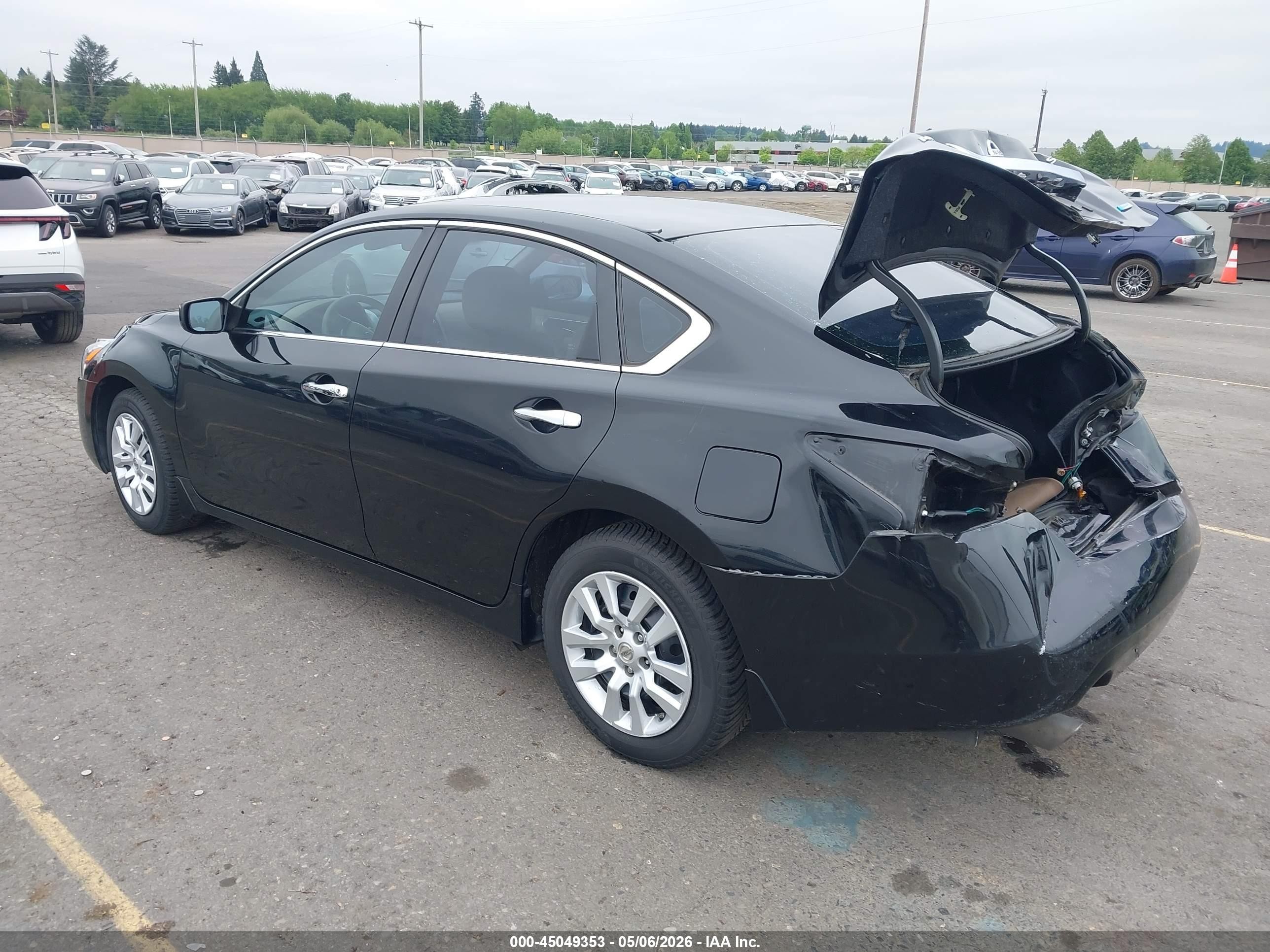 2014 Nissan Altima 2.5 S Black vin: 1N4AL3AP8EN200102