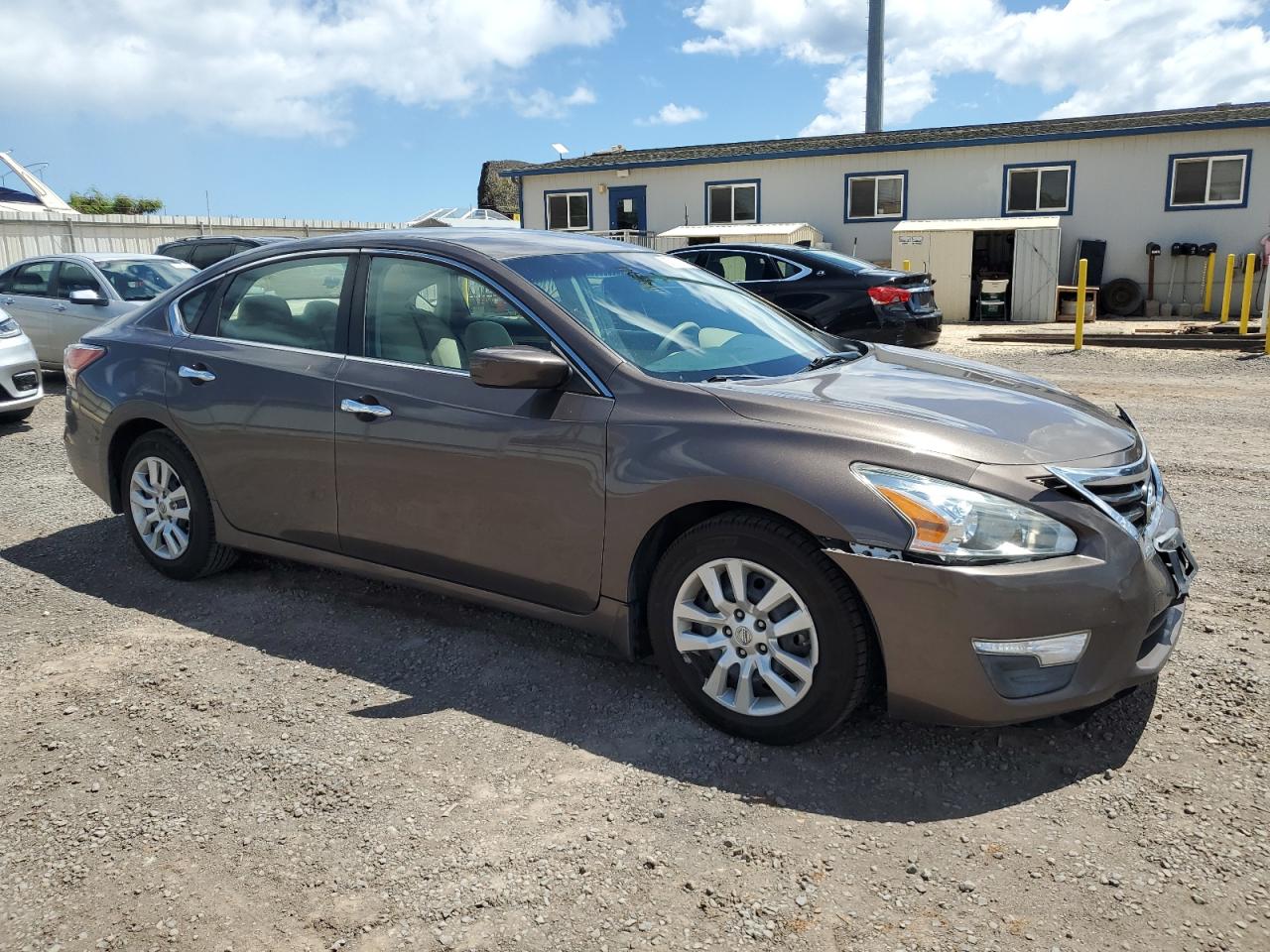 2014 Nissan Altima 2.5 Brown vin: 1N4AL3AP8EN206868