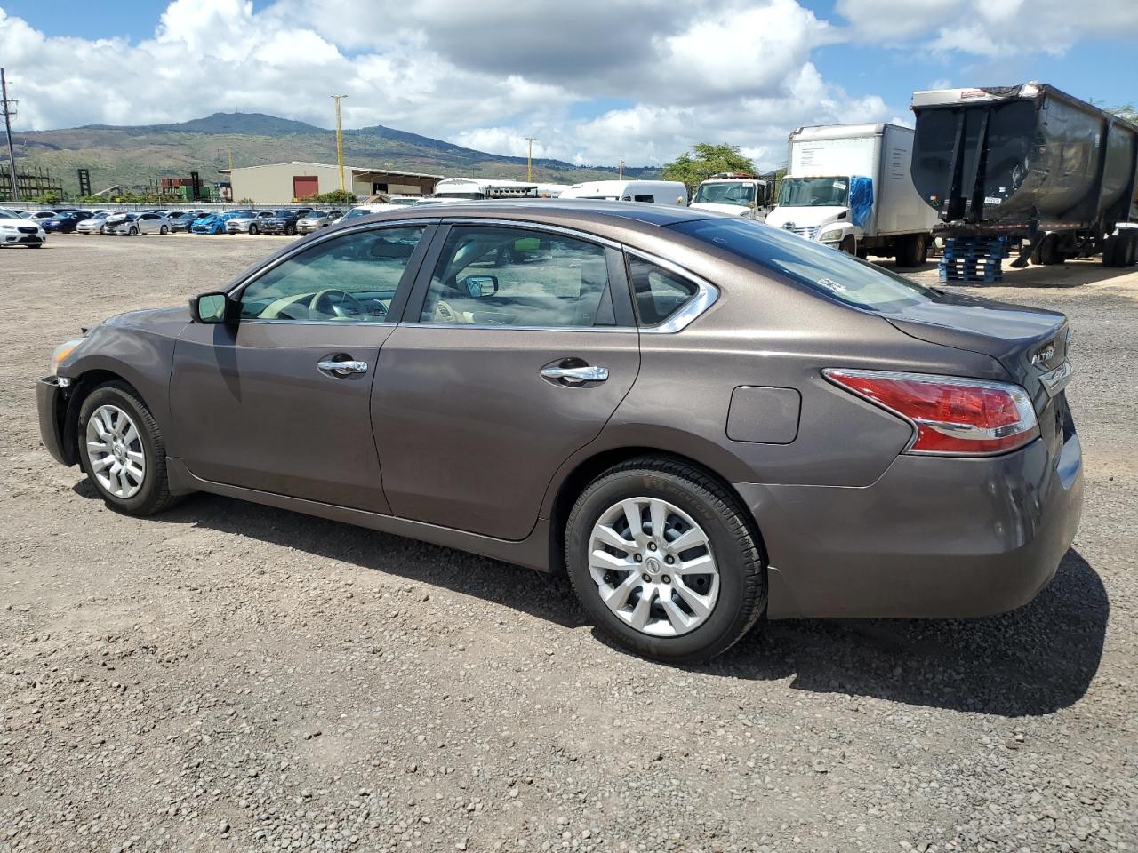 2014 Nissan Altima 2.5 Brown vin: 1N4AL3AP8EN206868