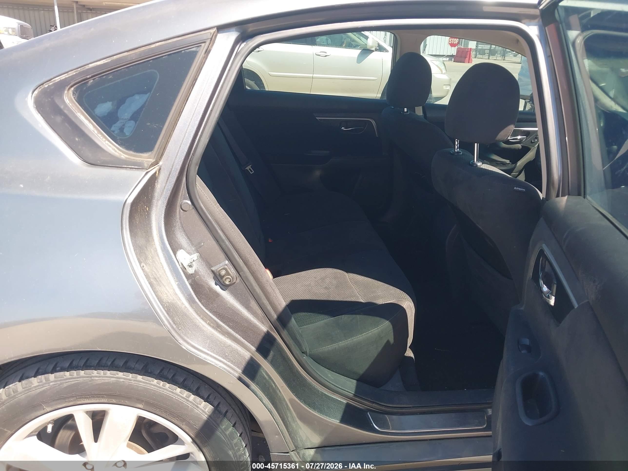 2014 Nissan Altima 2.5 Sv Gray vin: 1N4AL3AP8EN221421