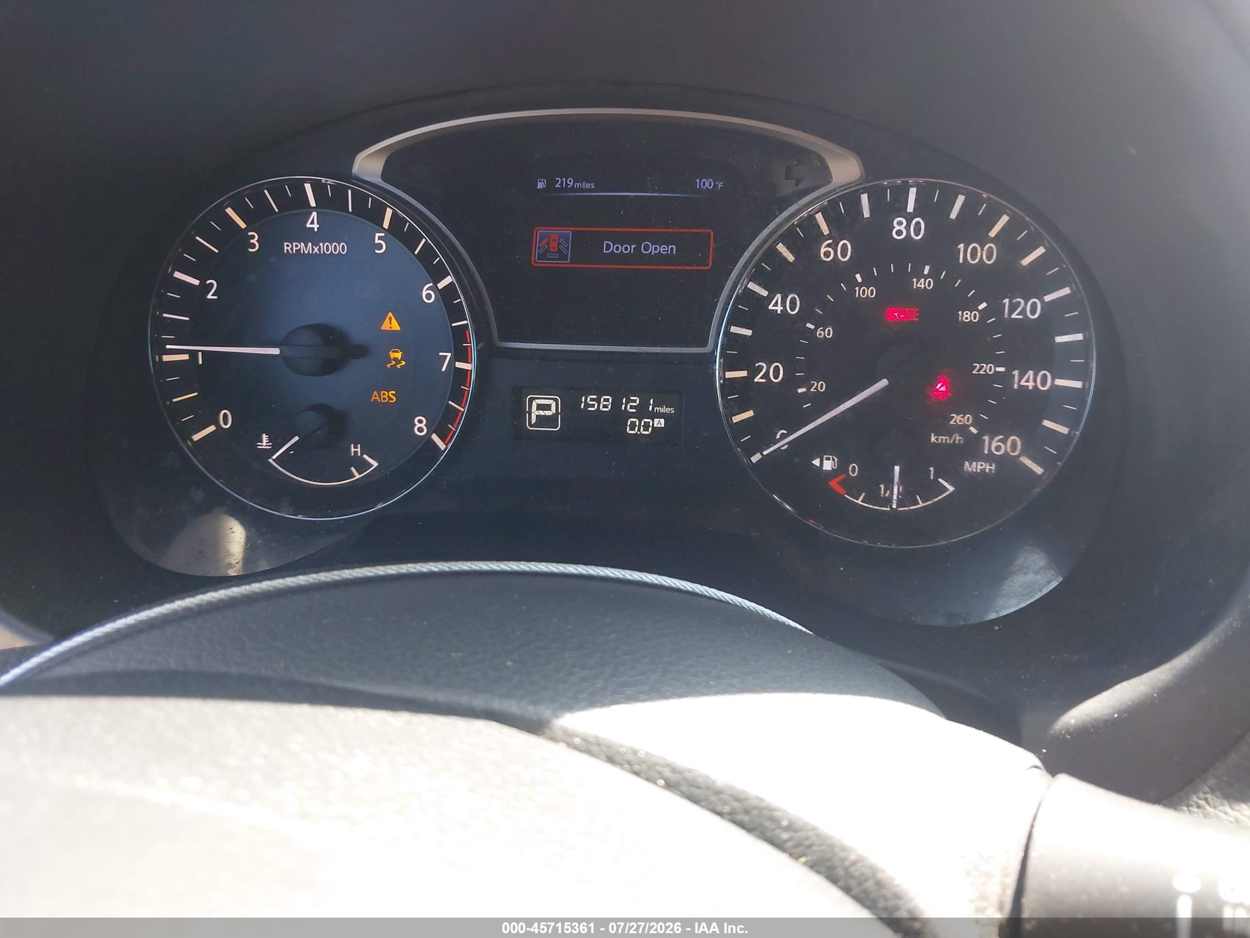 2014 Nissan Altima 2.5 Sv Gray vin: 1N4AL3AP8EN221421