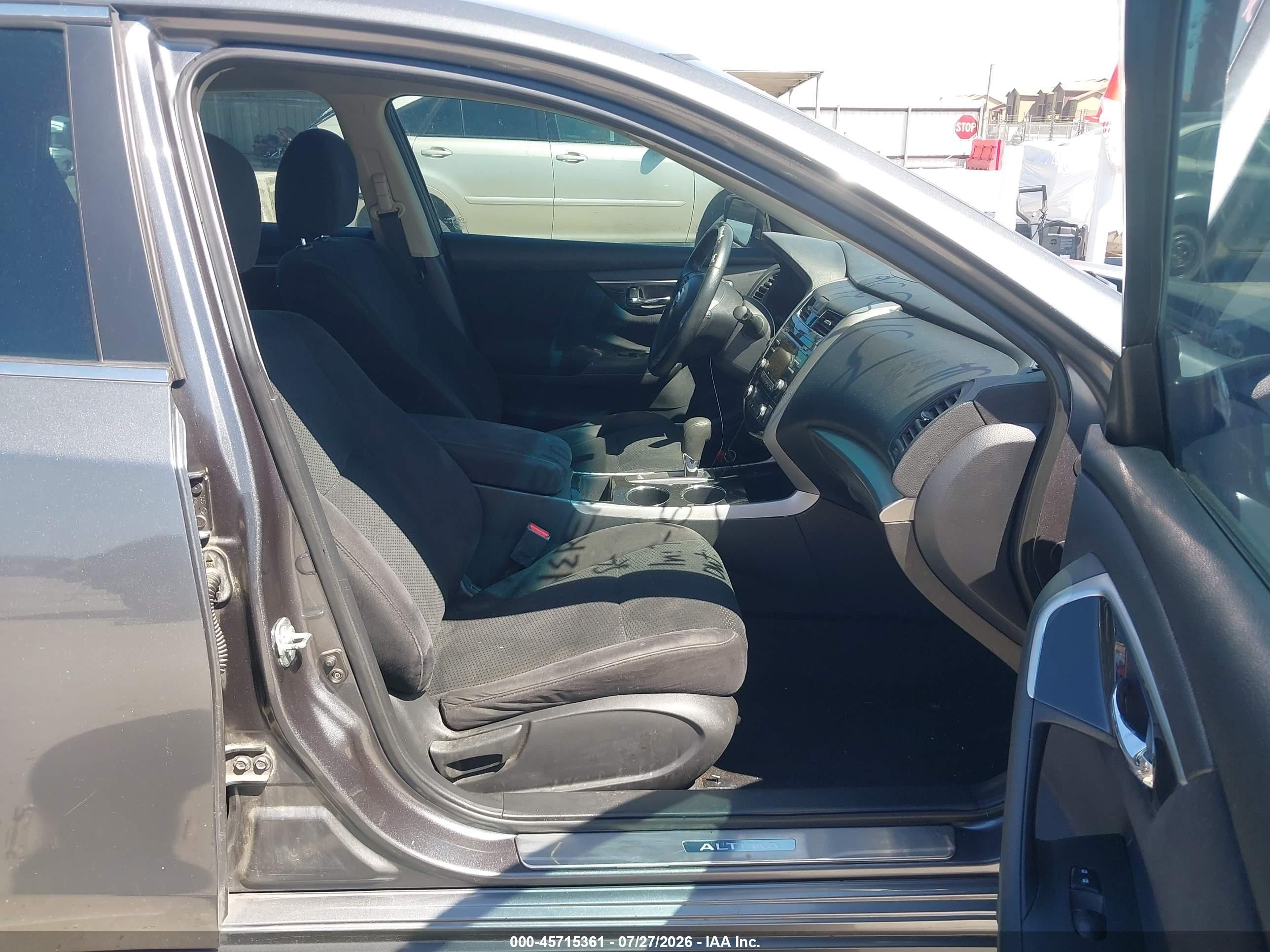 2014 Nissan Altima 2.5 Sv Gray vin: 1N4AL3AP8EN221421