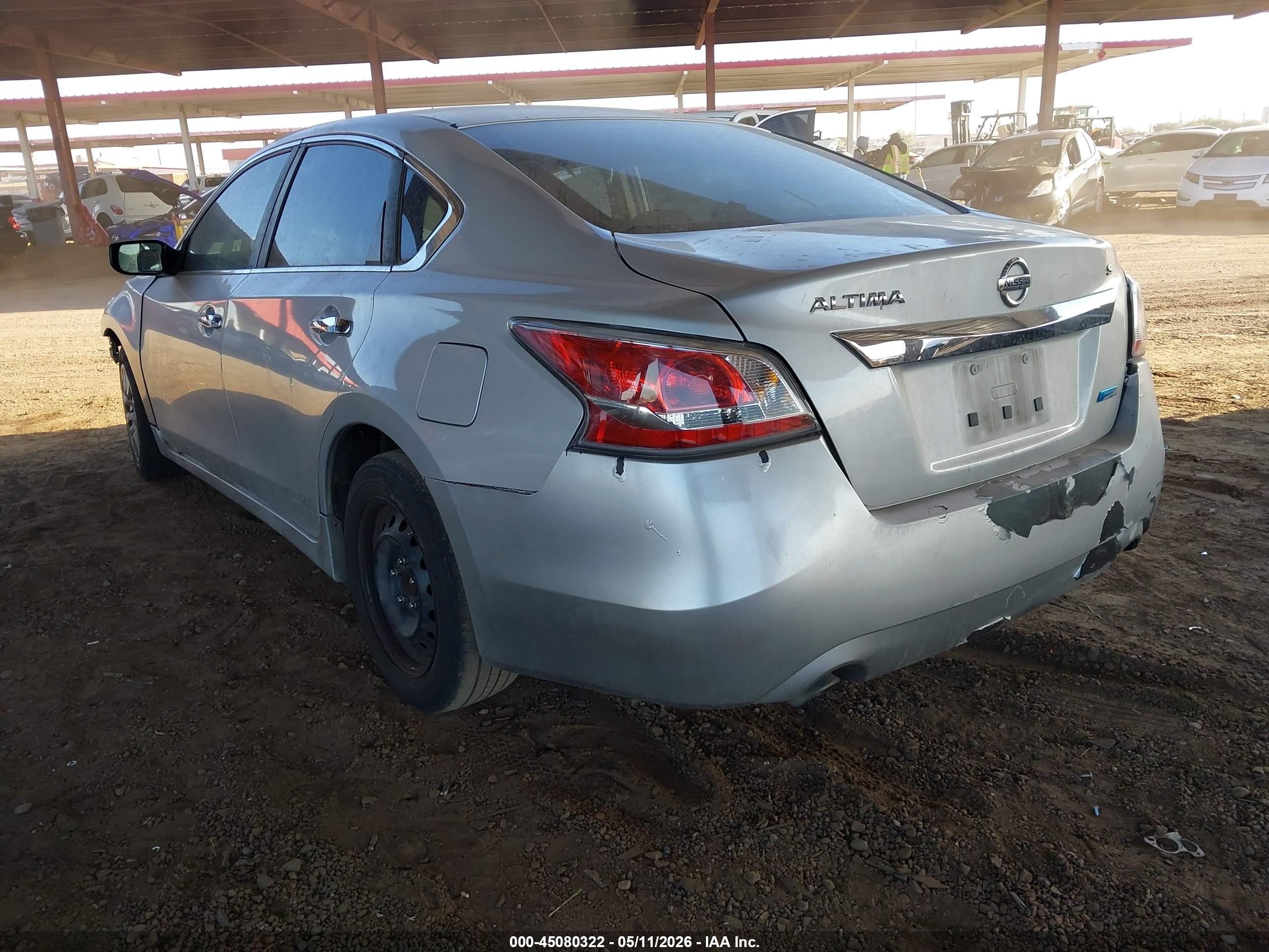 2014 Nissan Altima 2.5 S Серебряный vin: 1N4AL3AP8EN221788