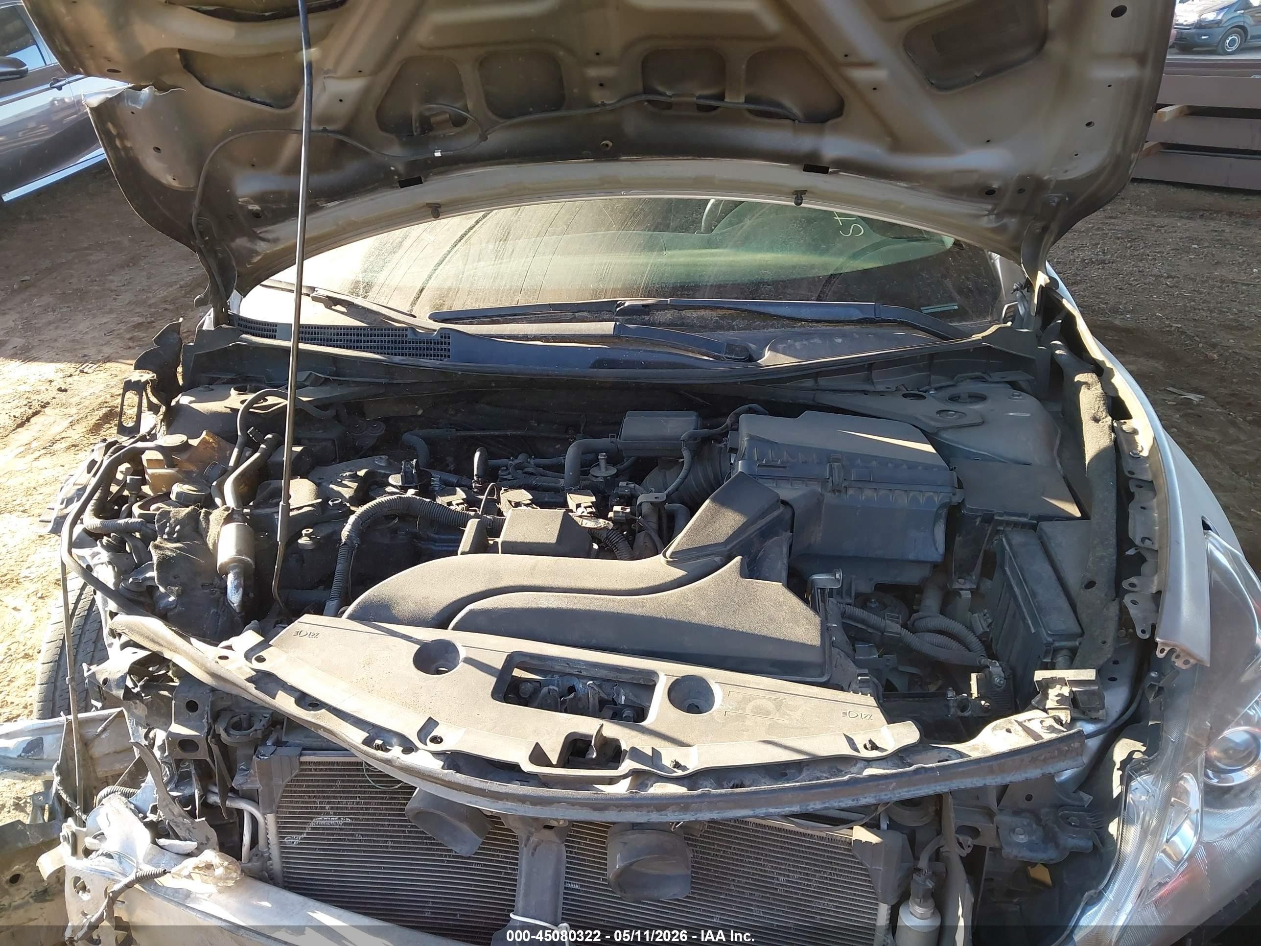 2014 Nissan Altima 2.5 S Серебряный vin: 1N4AL3AP8EN221788