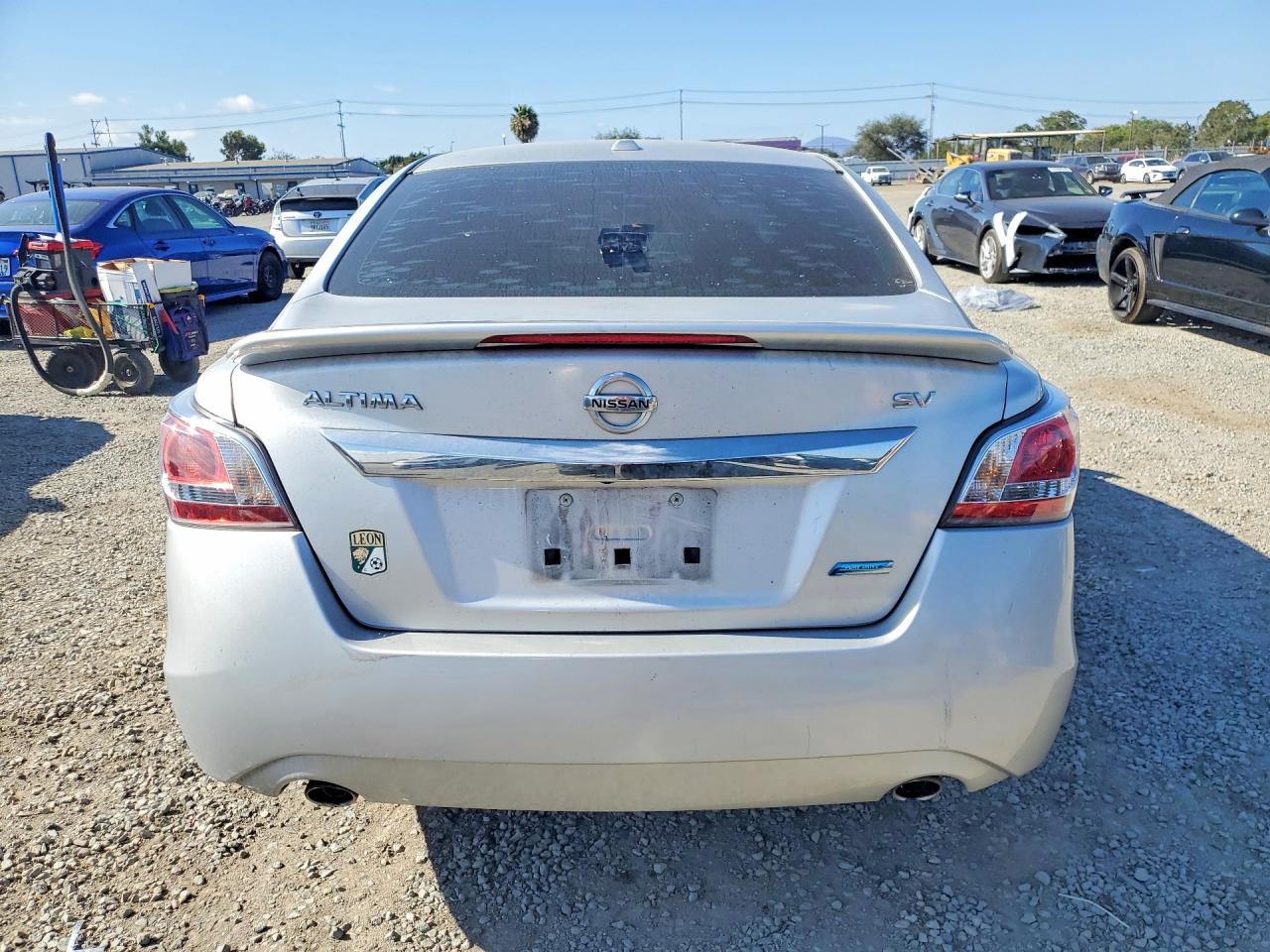 2014 Nissan Altima 2.5 Sv Silver vin: 1N4AL3AP8EN226165