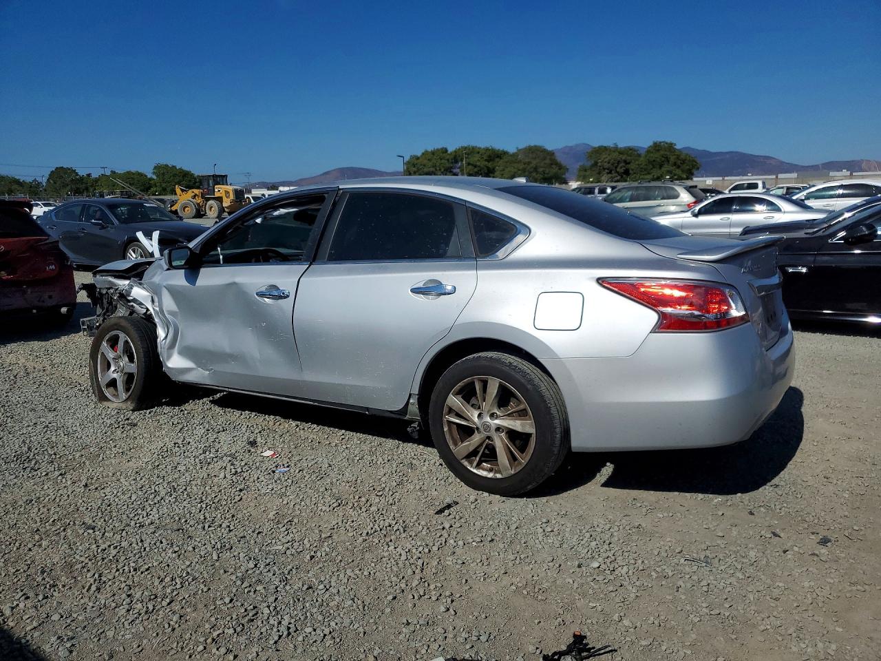 2014 Nissan Altima 2.5 Sv Silver vin: 1N4AL3AP8EN226165