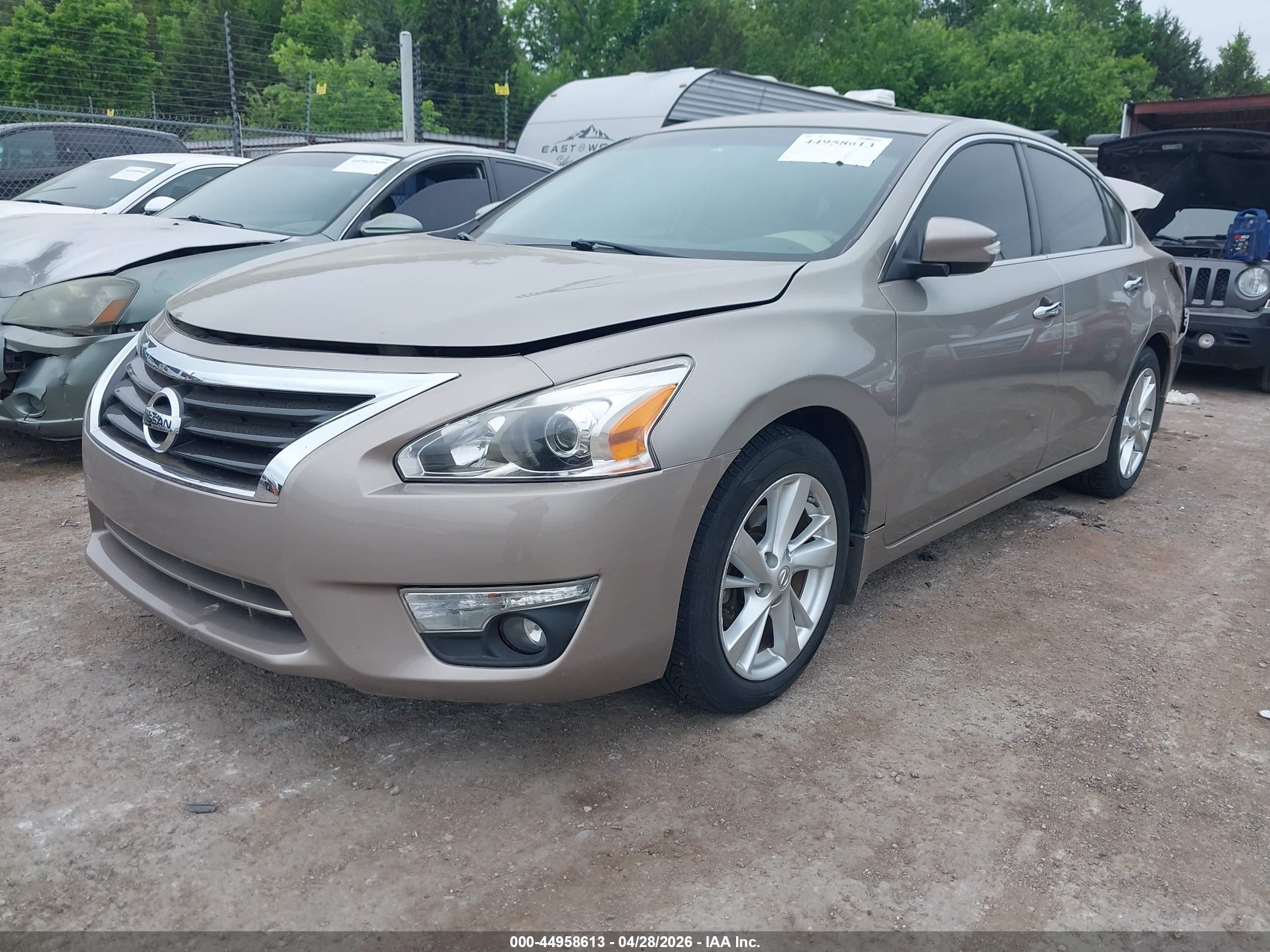 2014 Nissan Altima 2.5 Sl Серый vin: 1N4AL3AP8EN232578